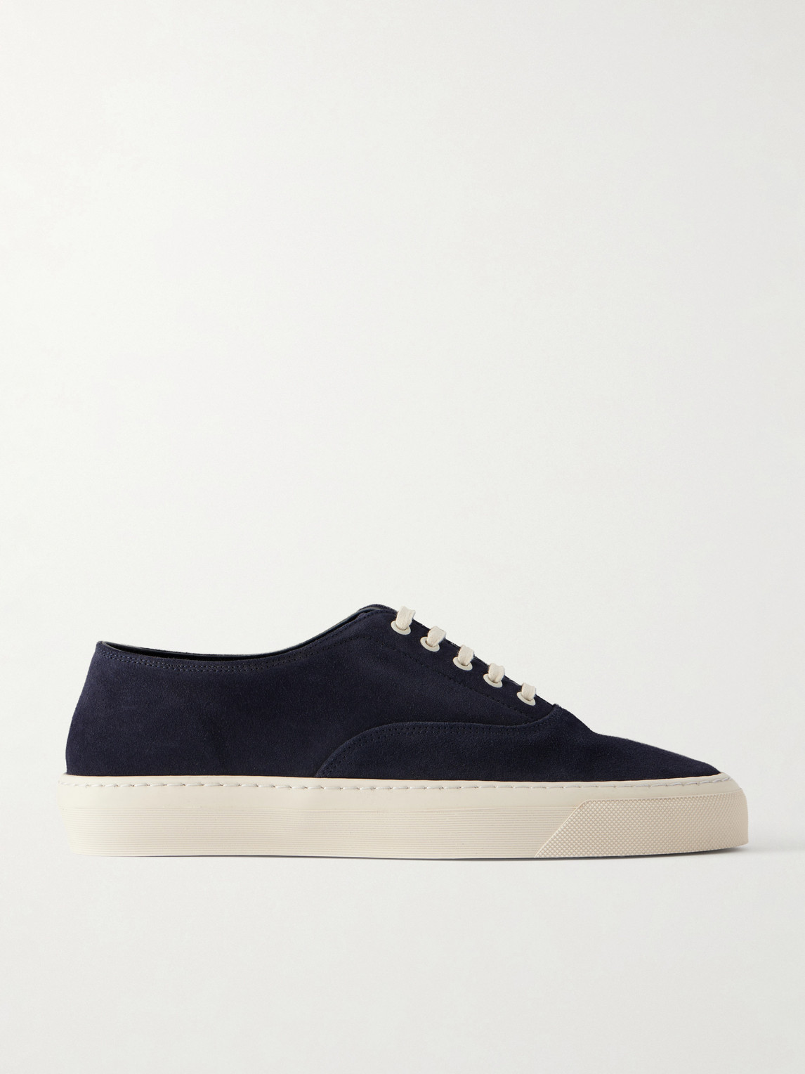 Morjas Deck Suede Sneakers In Blue