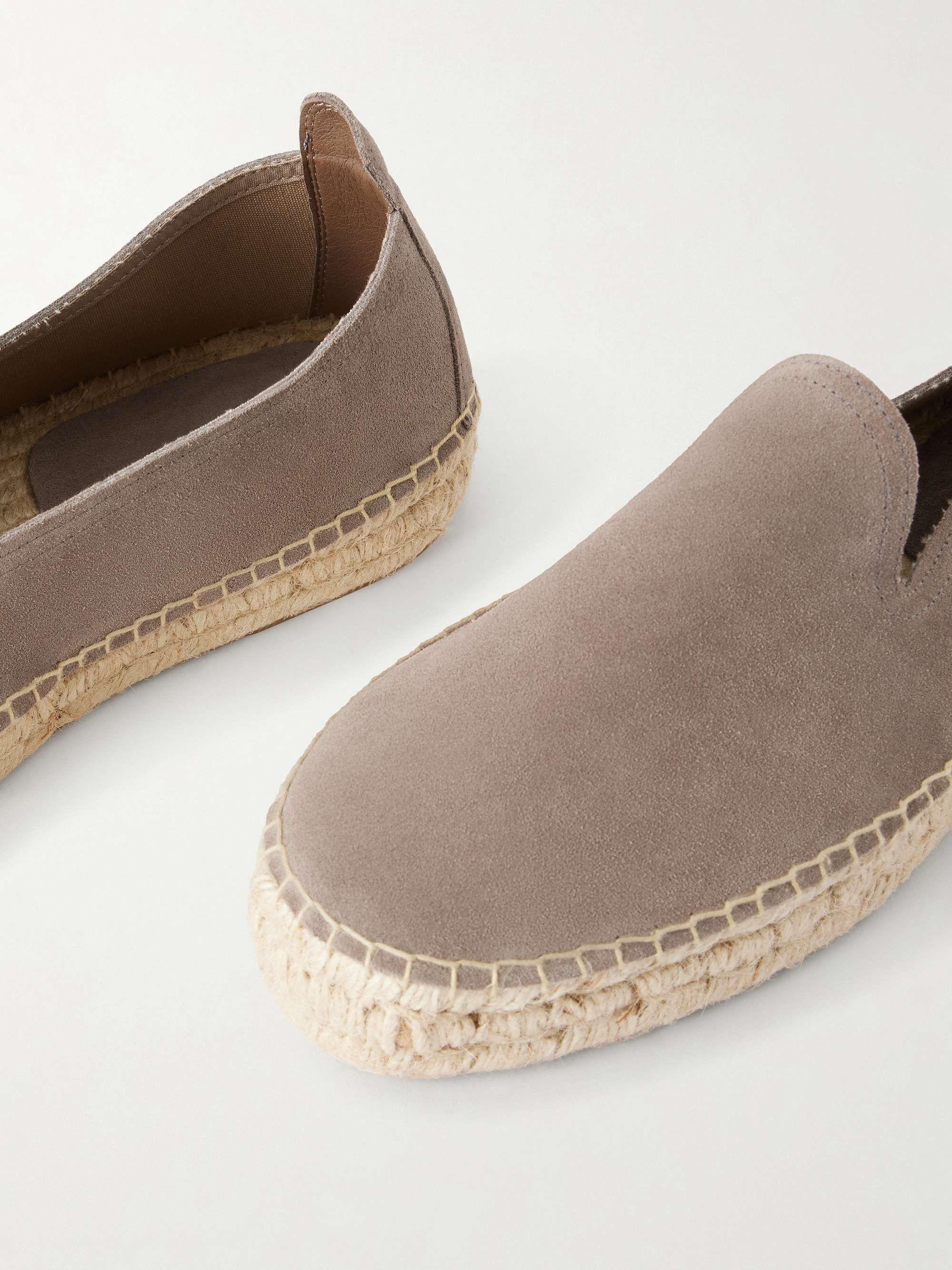 Men’s Morjas Grey Espadrille (UK 9/US 10) Mens Alpargata Grey Recycled Cotton Espadrille Rope Sole  main image 4