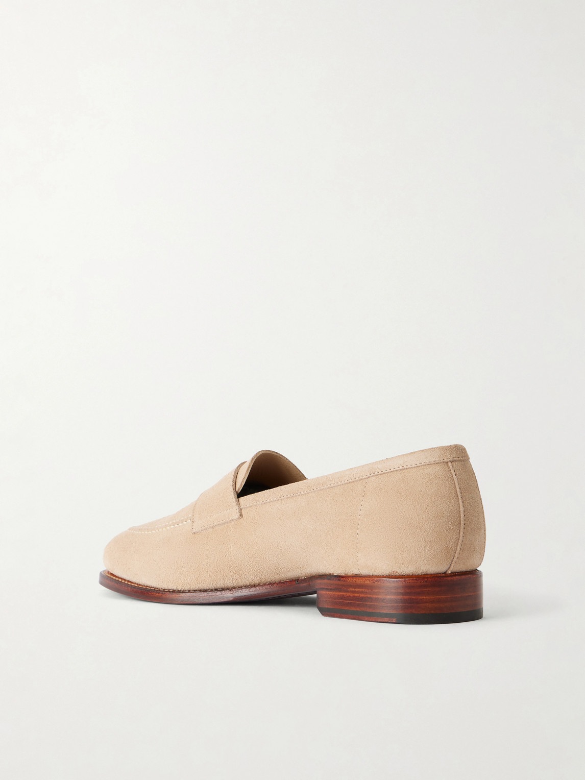 Suede Penny Loafers
