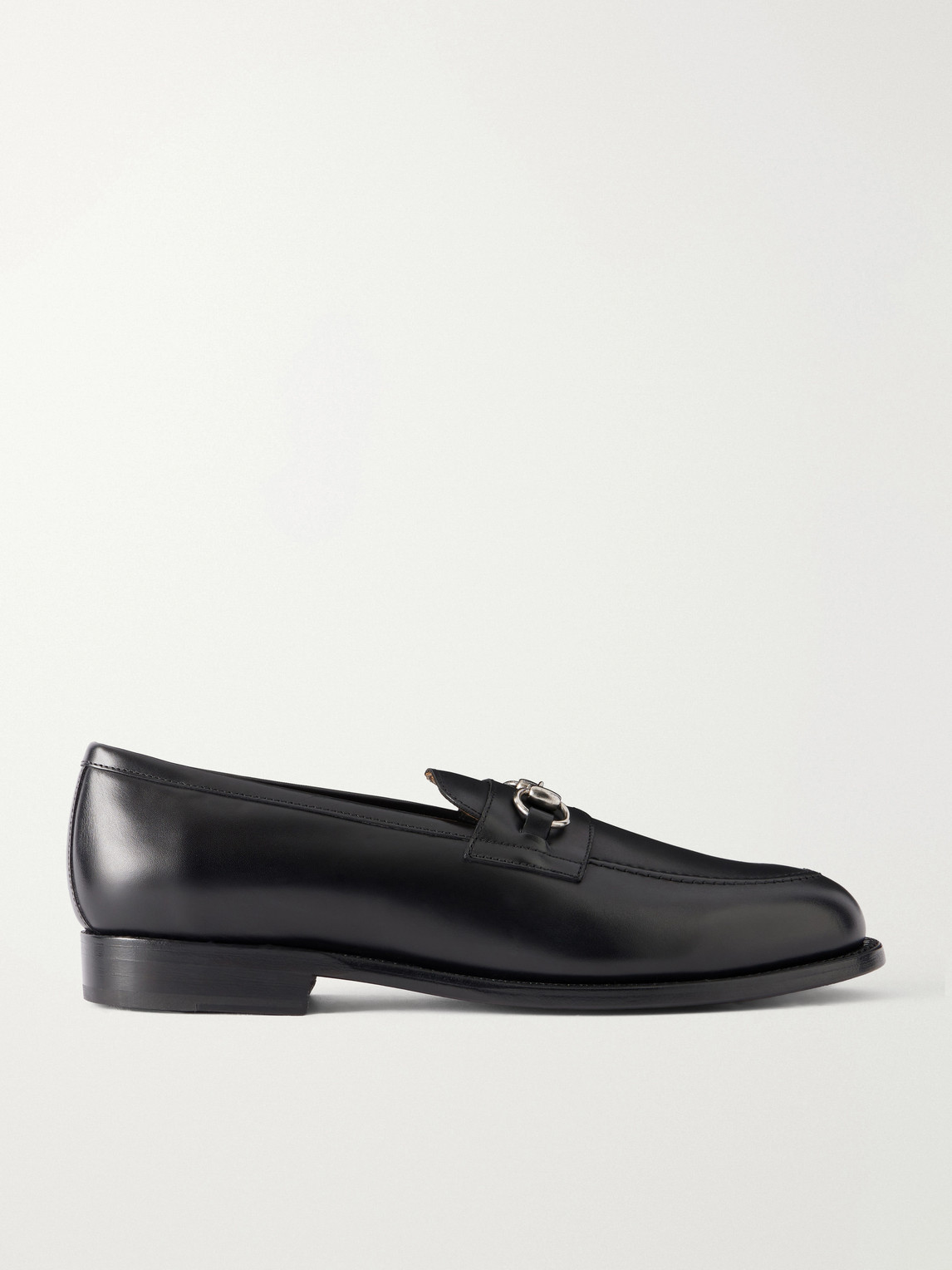 Morjas The Horsebit Leather Loafers In Black