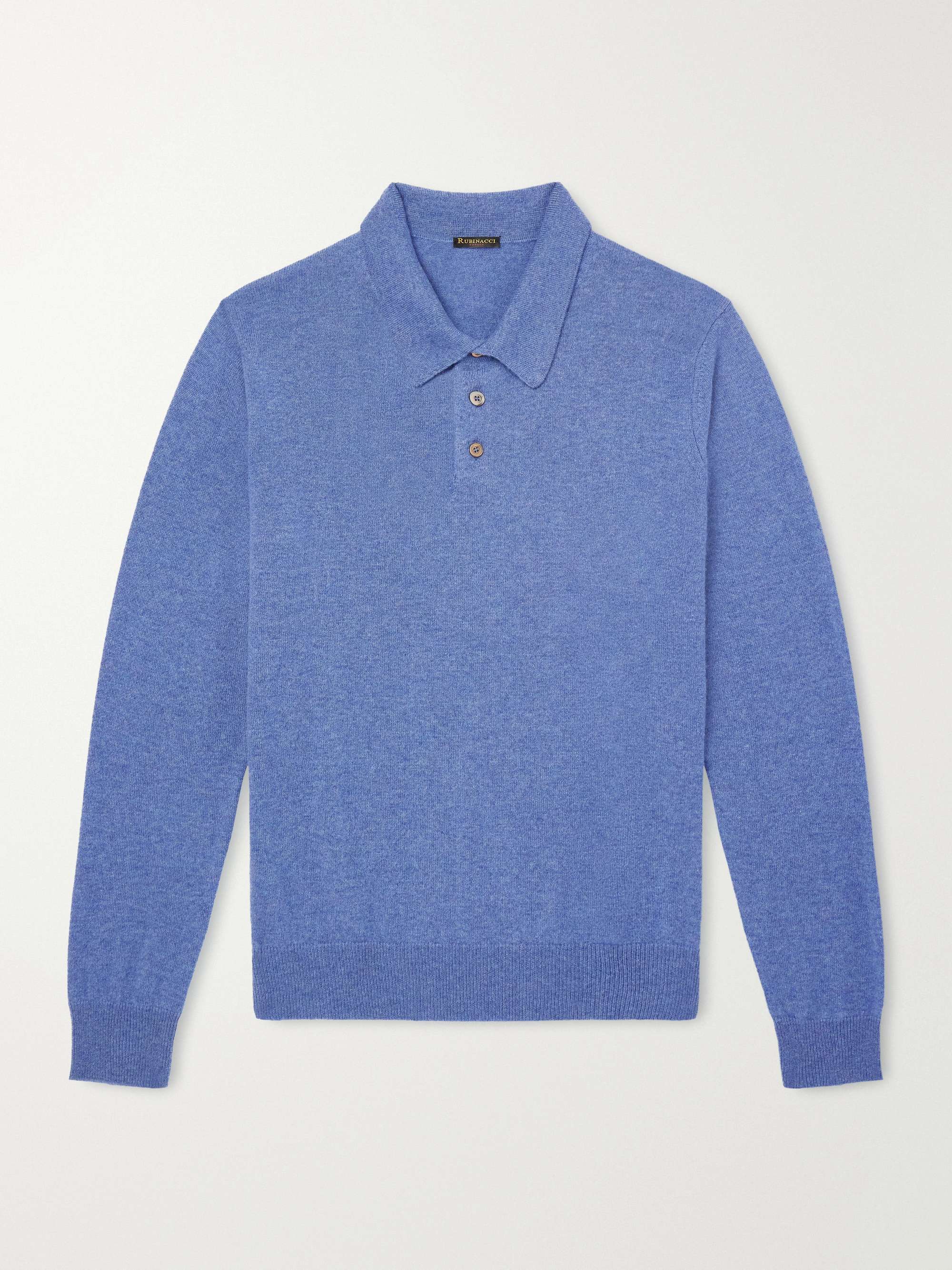 RUBINACCI Cashmere Polo Shirt