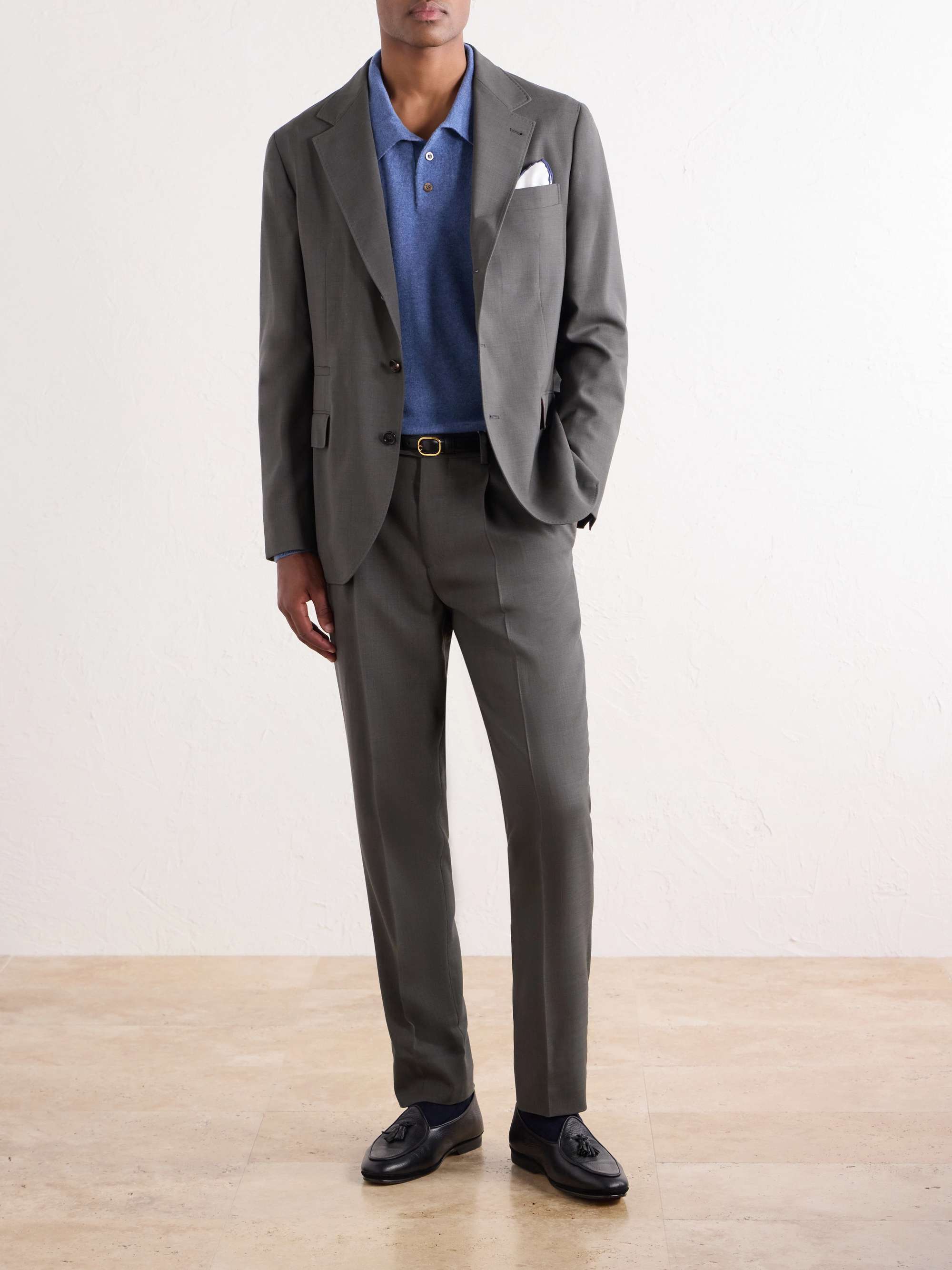 RUBINACCI Cashmere Polo Shirt