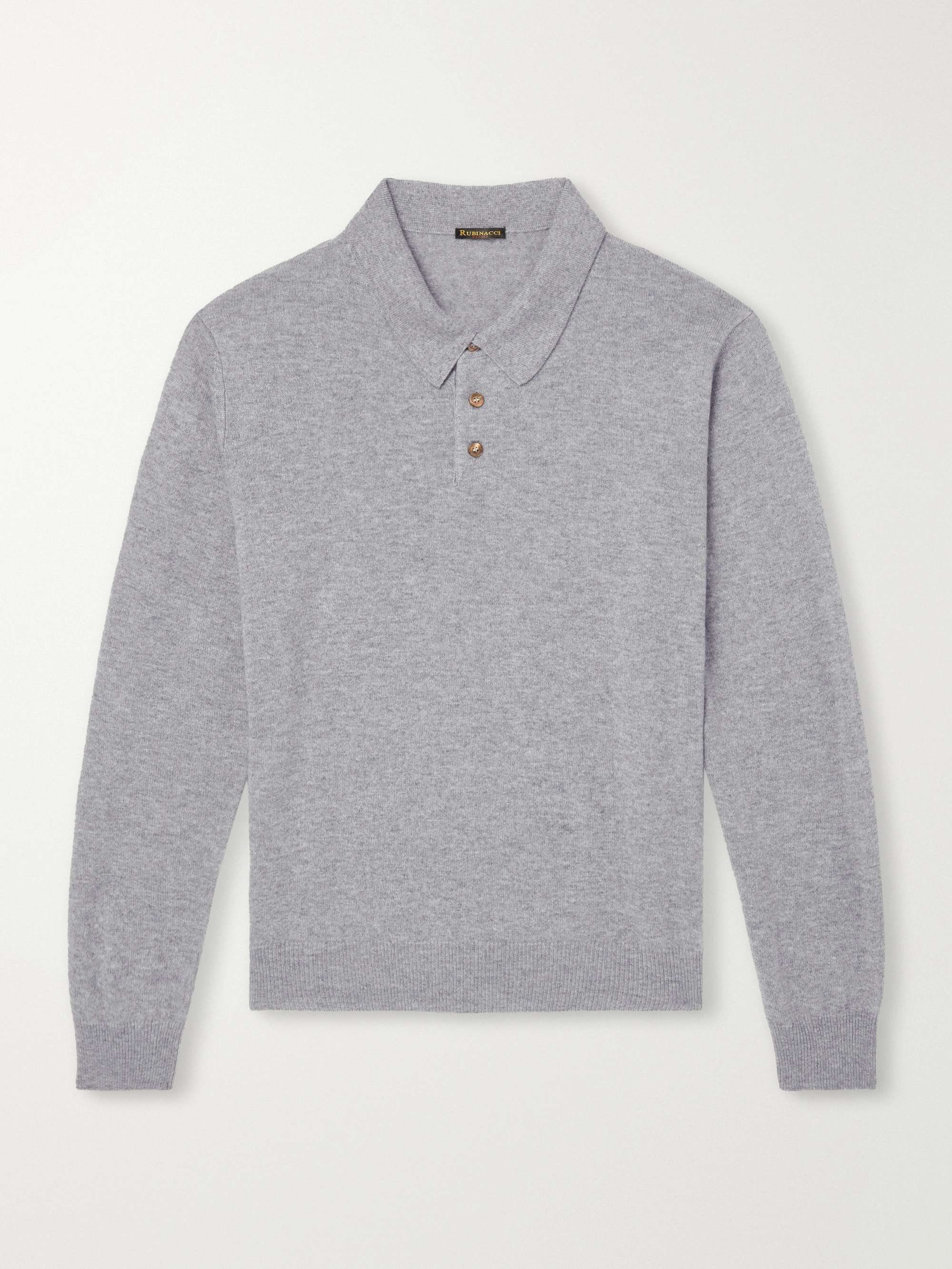 RUBINACCI Cashmere Polo Shirt