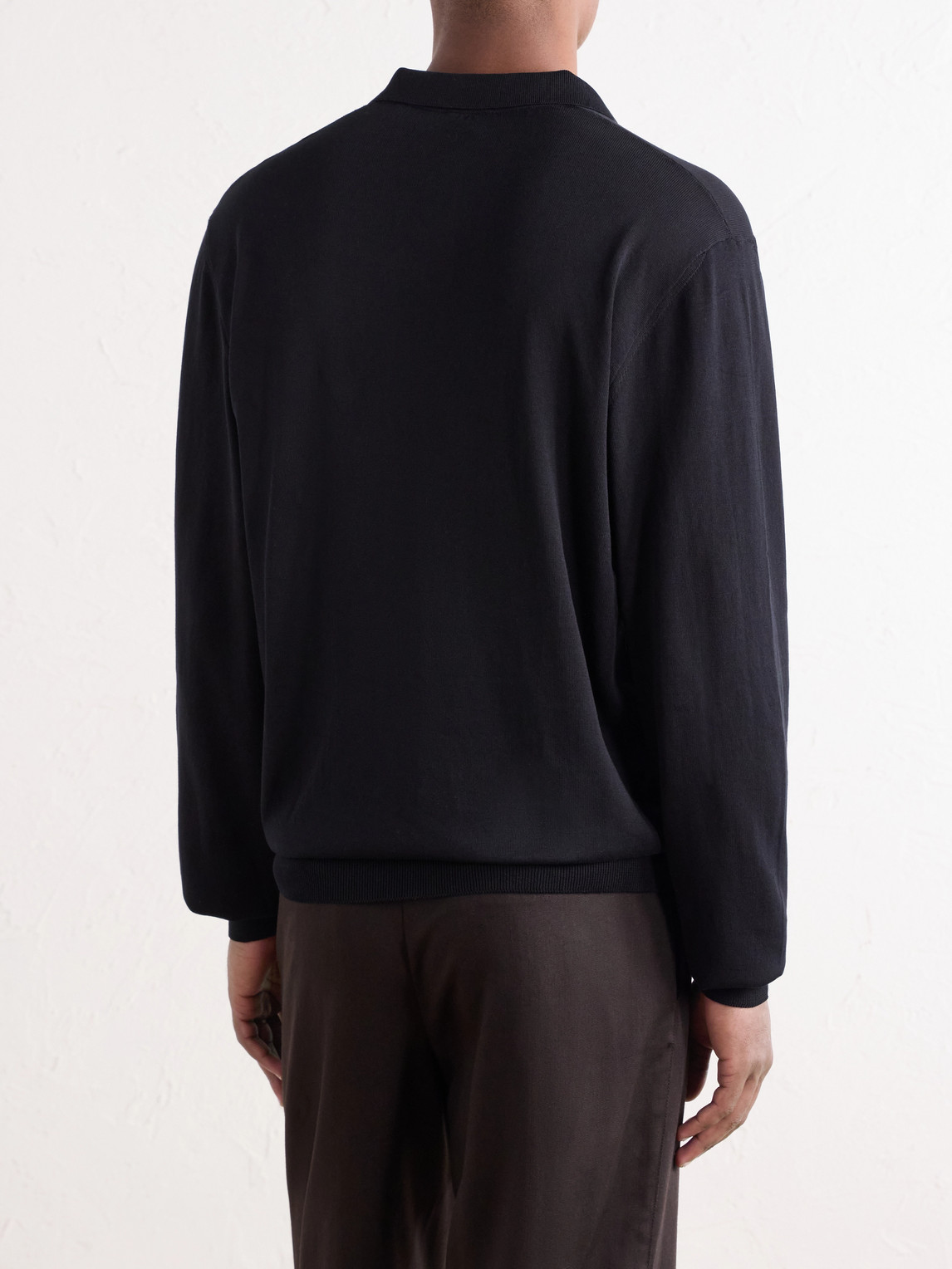 Sea Island Cotton Polo Shirt
