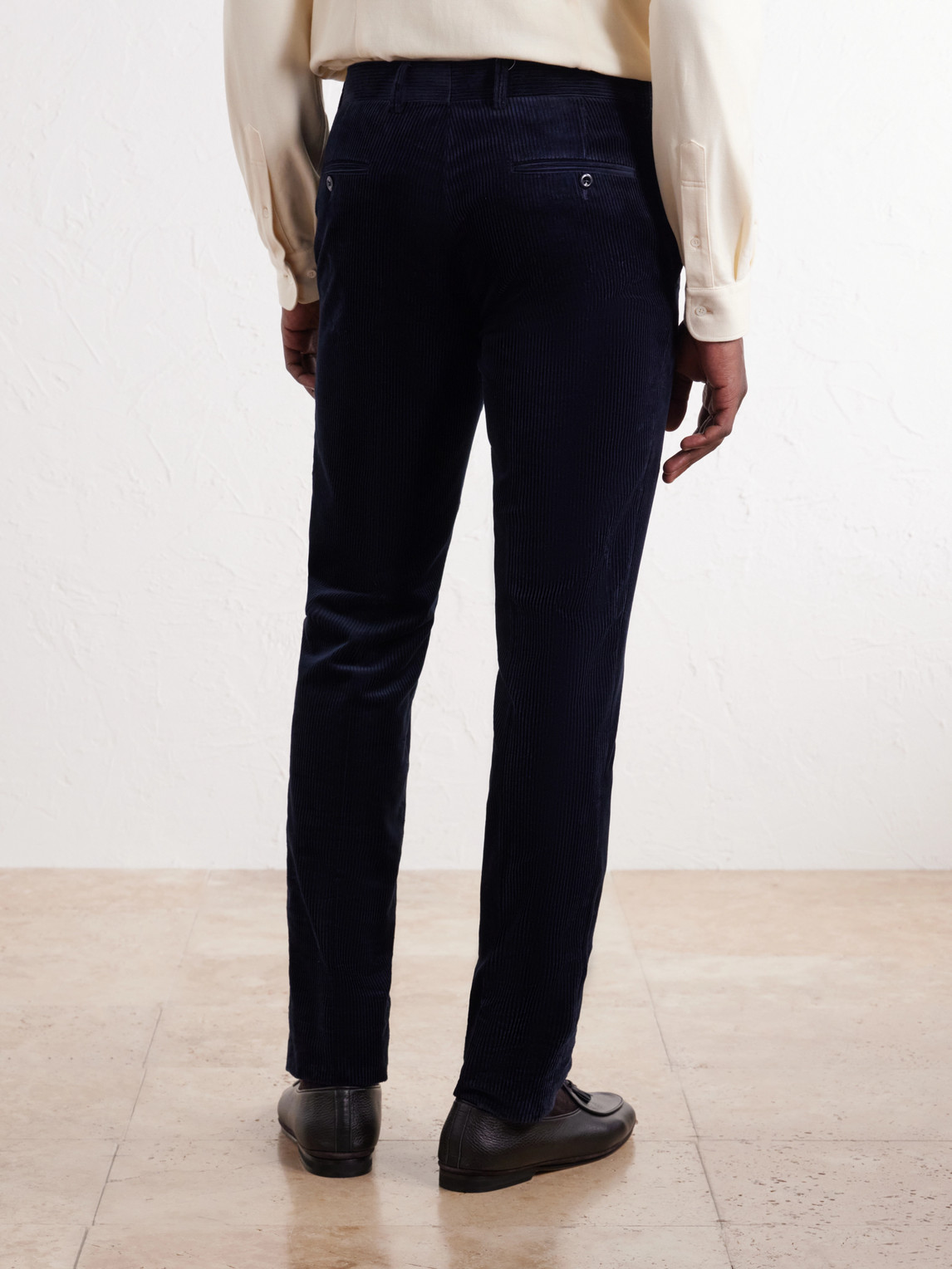 Modaluca Tapered Cotton- Corduroy