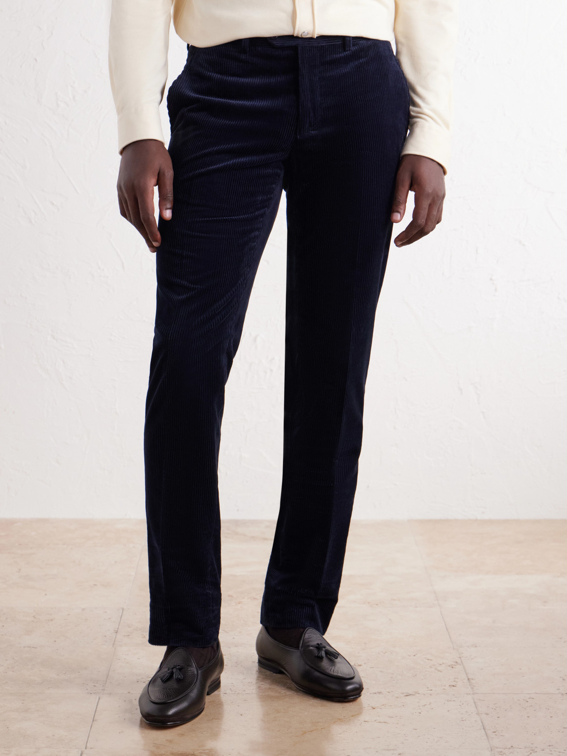 Modaluca Tapered Cotton- Corduroy