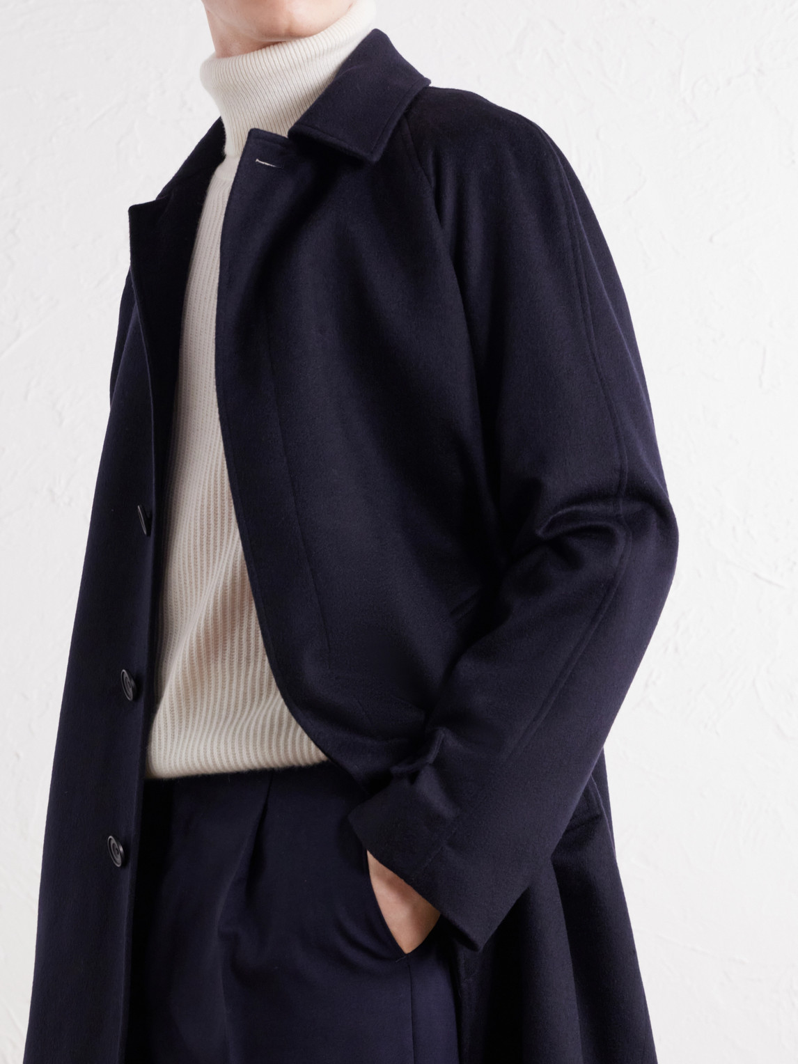 Cashmere-Felt Coat