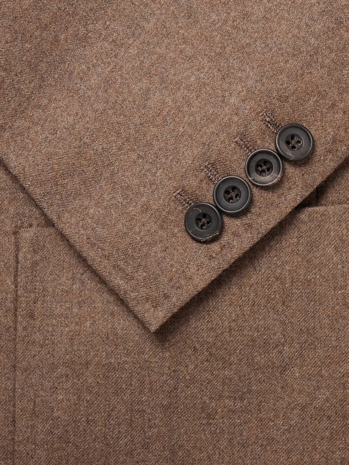 Virgin Wool-Flannel Suit Jacket
