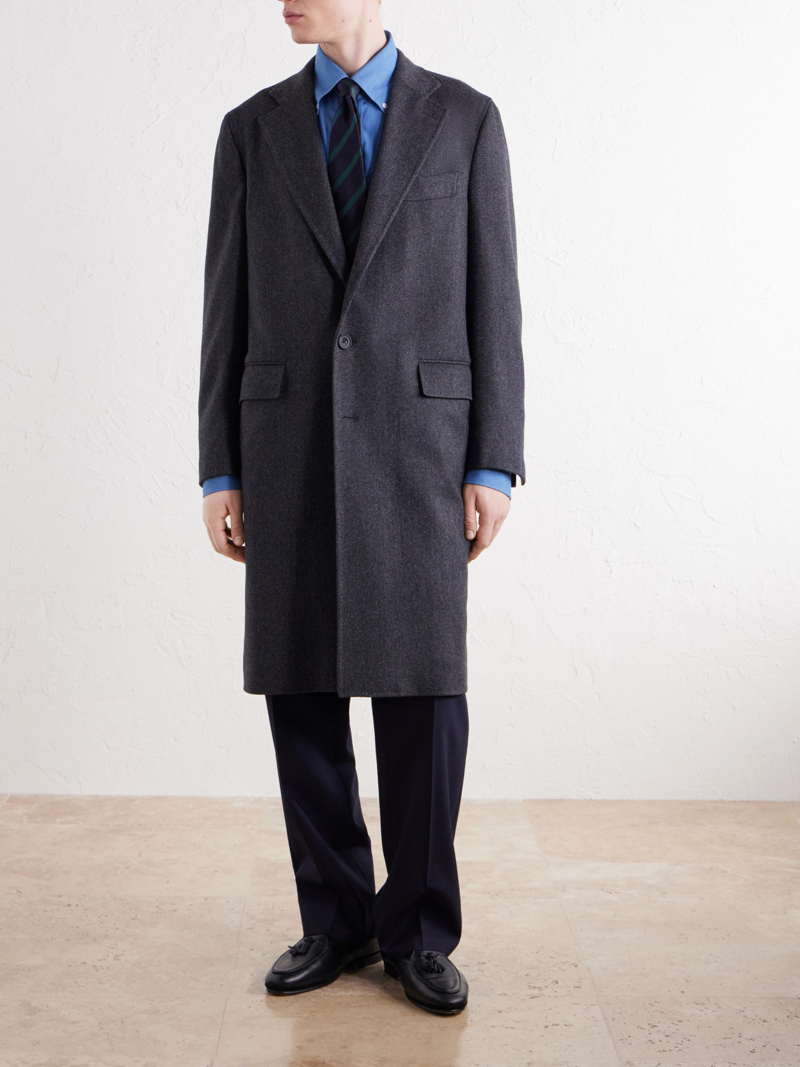 Herringbone Virgin Coat