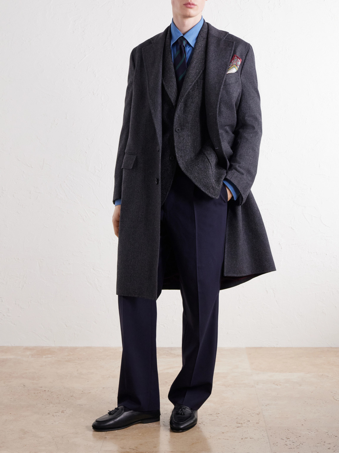 Herringbone Virgin Coat