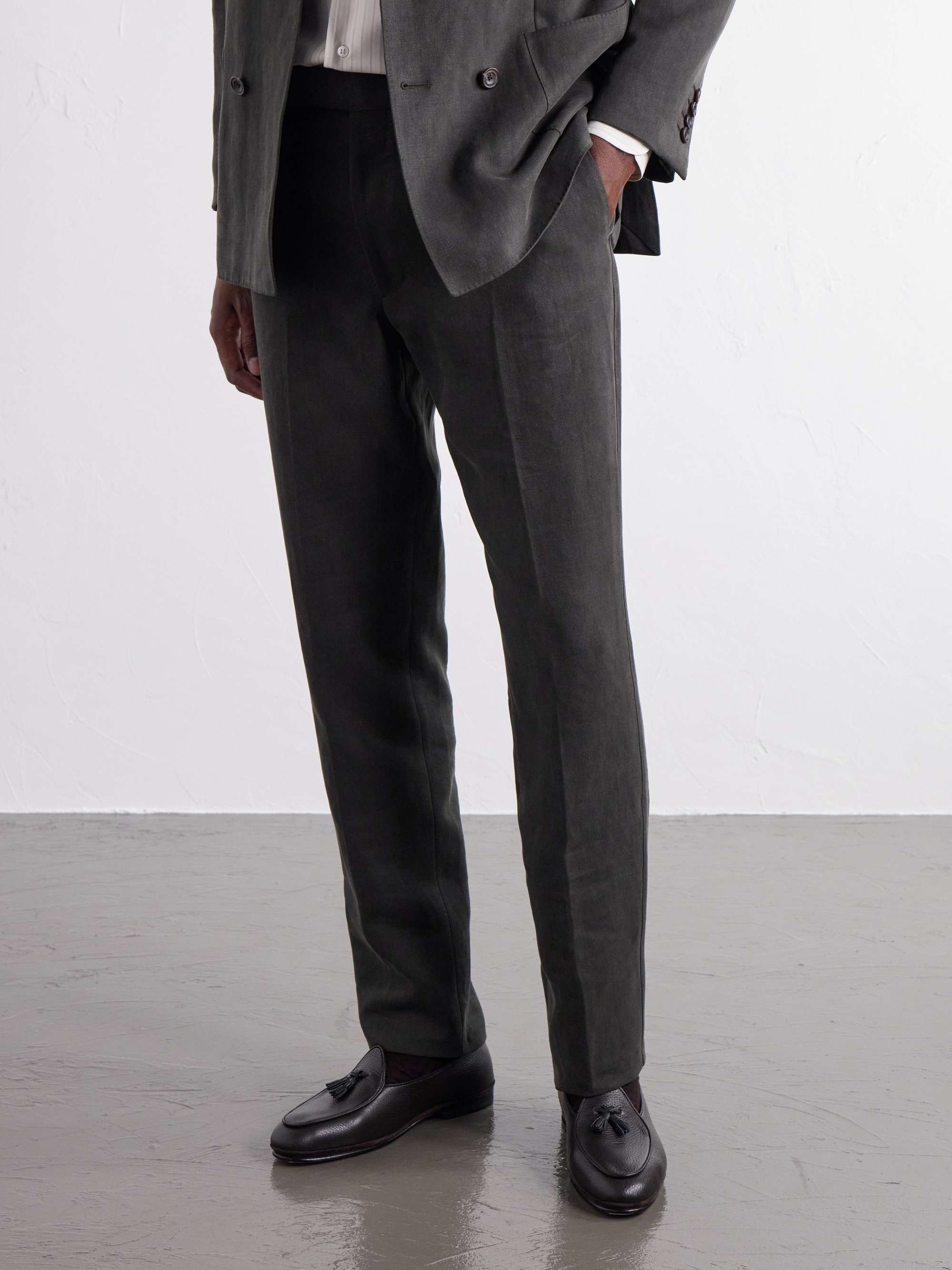 RUBINACCI Marphy Full-Grain Leather Tasselled Loafers