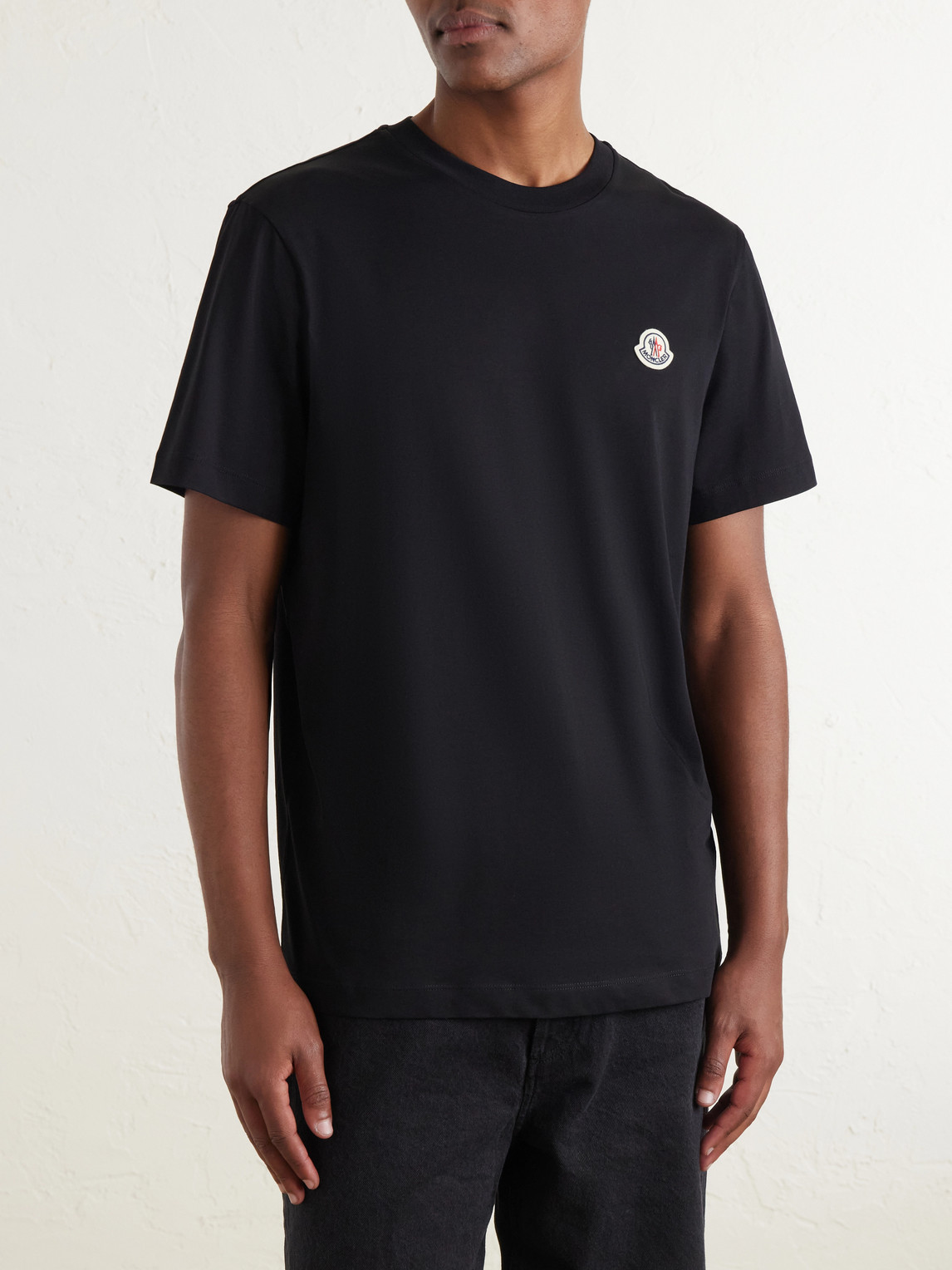 Pack Of Three Logo-Appliquéd Cotton-Jersey T-Shirt