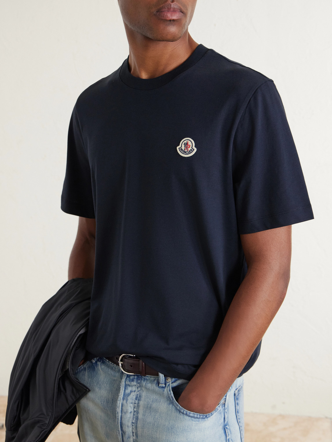 Pack Of Three Logo-Appliquéd Cotton-Jersey T-Shirt