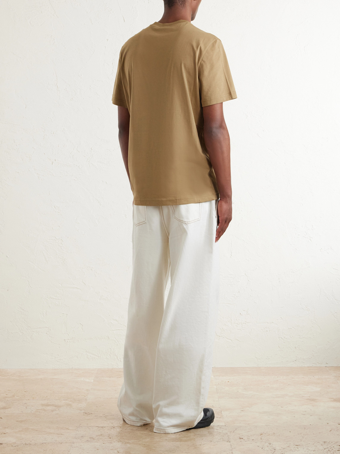 Logo-Appliquéd Cotton-Jersey T-Shirt
