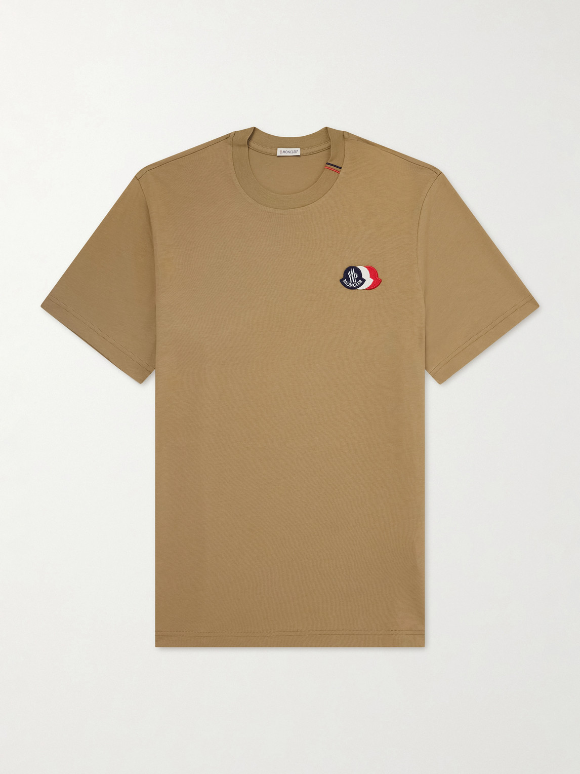 Logo-Appliquéd Cotton-Jersey T-Shirt