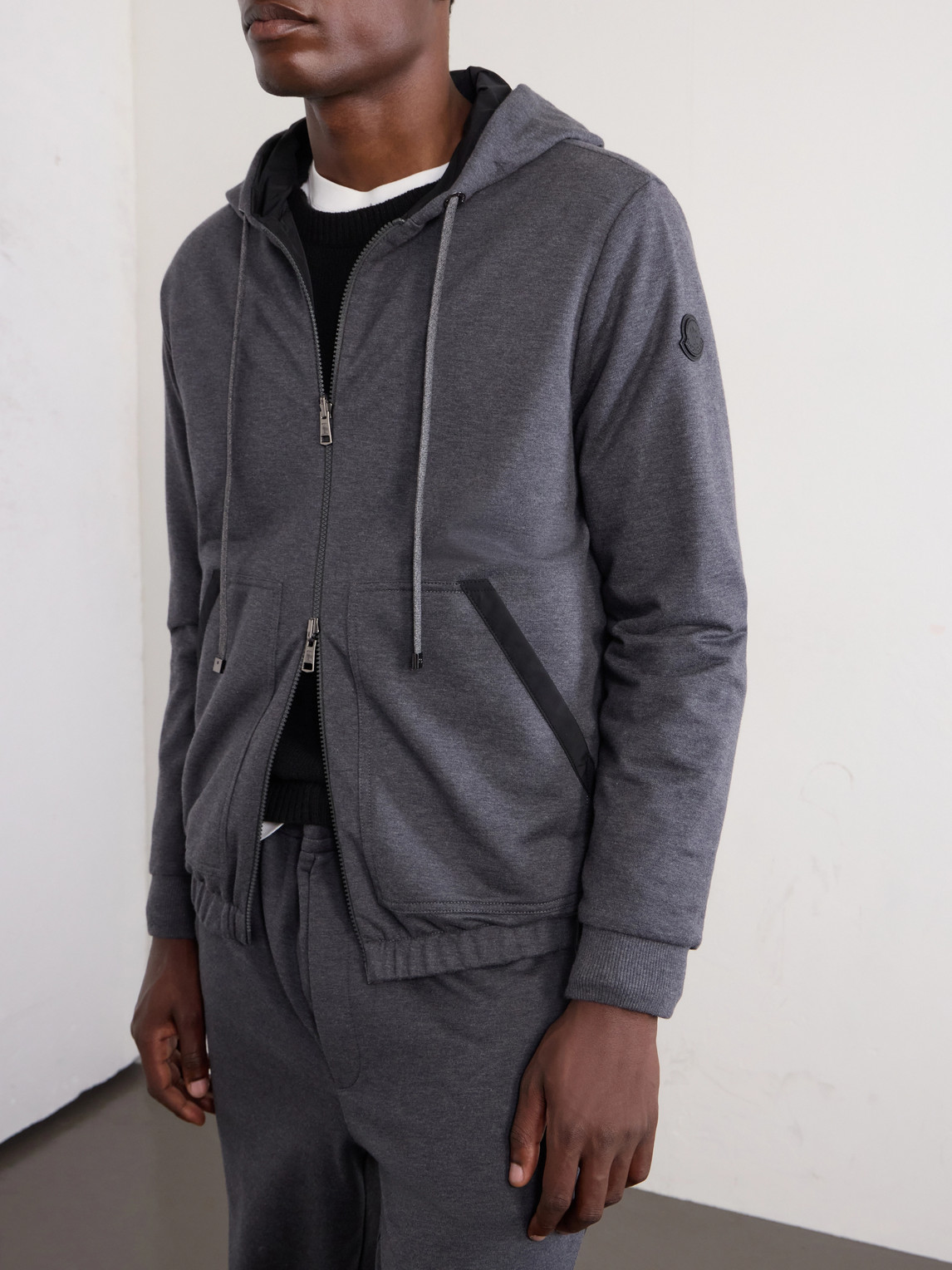 Cotton Zip-Up Hoodie