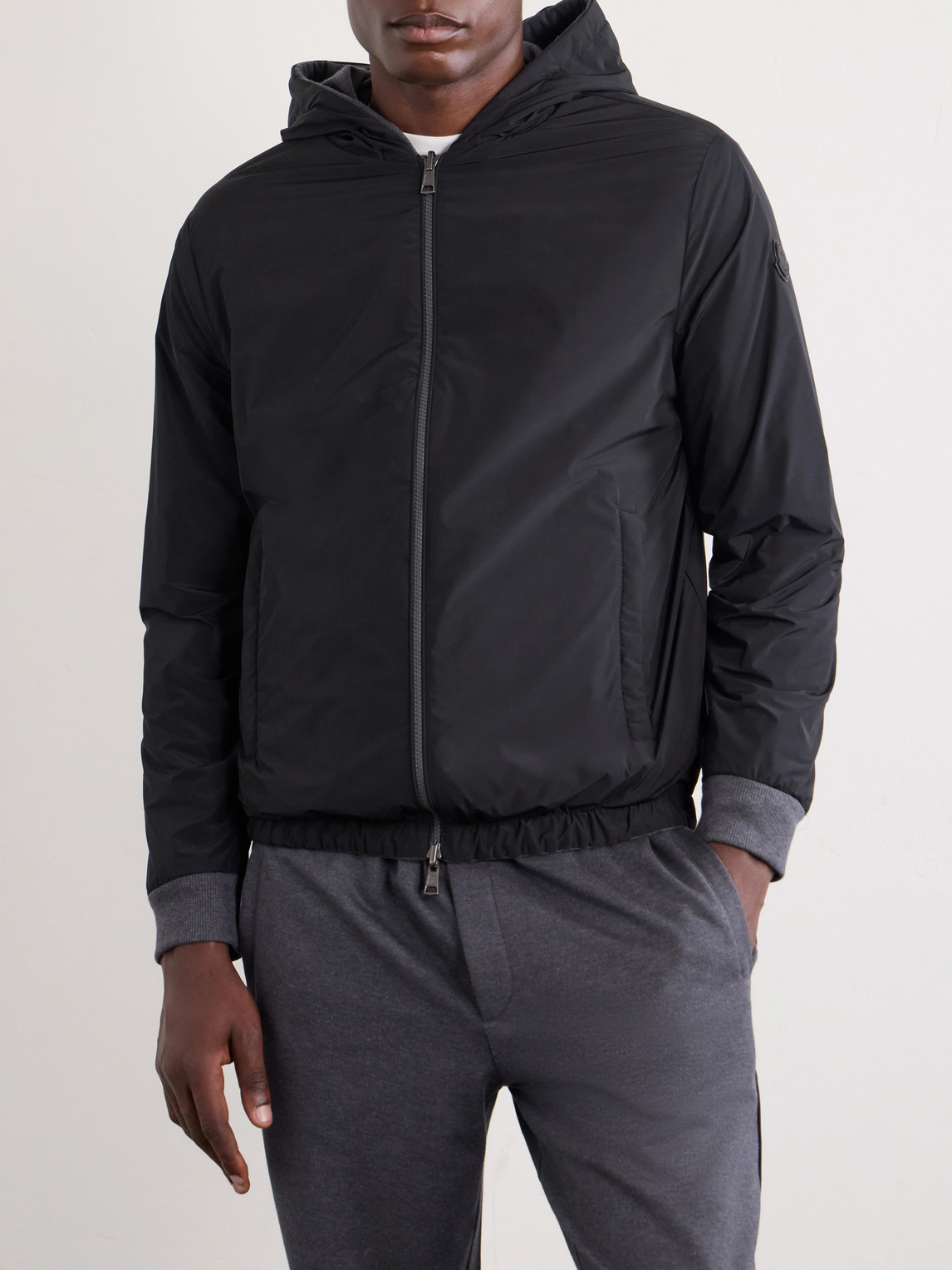 Cotton Zip-Up Hoodie
