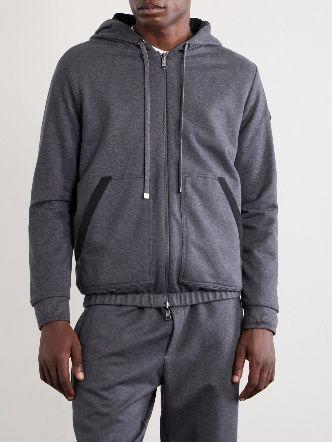 Cotton Zip-Up Hoodie