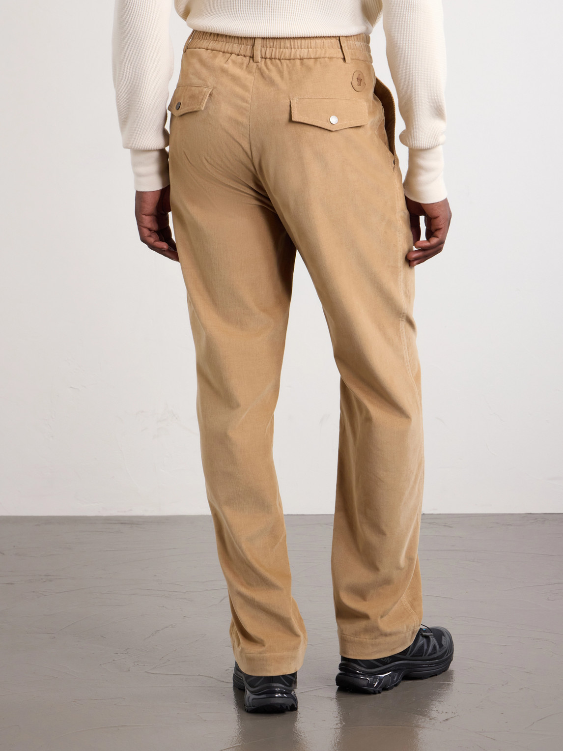 Straight-Leg Cotton- Corduroy