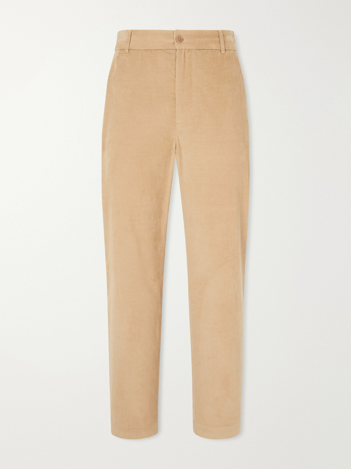 Straight-Leg Cotton- Corduroy
