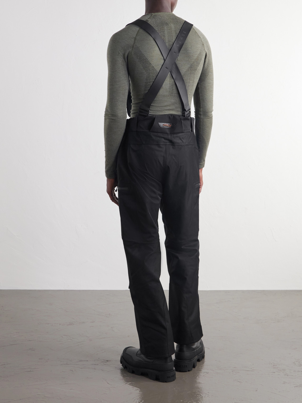 Trace 2.0 Shell-Trimmed Coated Wool And Cashmere-Blend Twill Padded Ski Pants