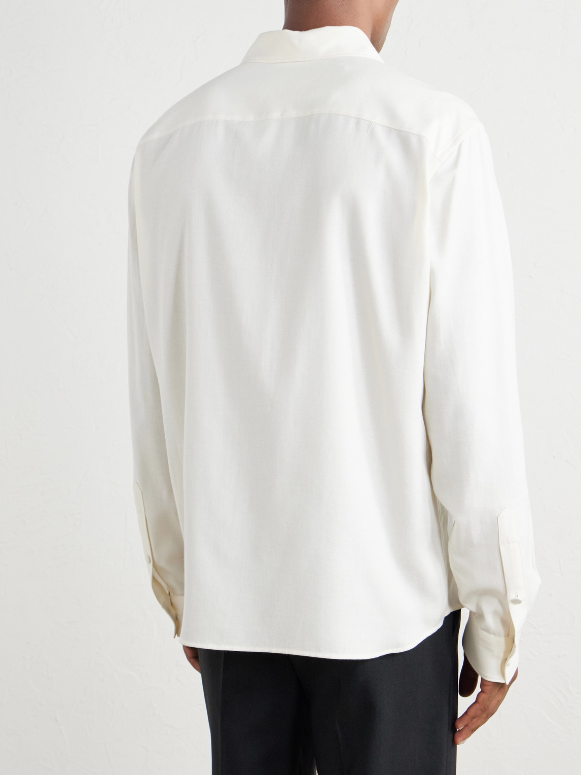 Abbe Cotton And Cashmere-Blend Shirt
