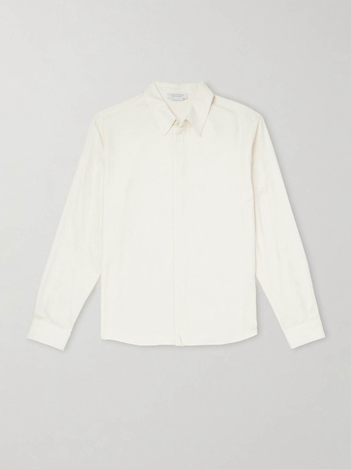 Abbe Cotton And Cashmere-Blend Shirt