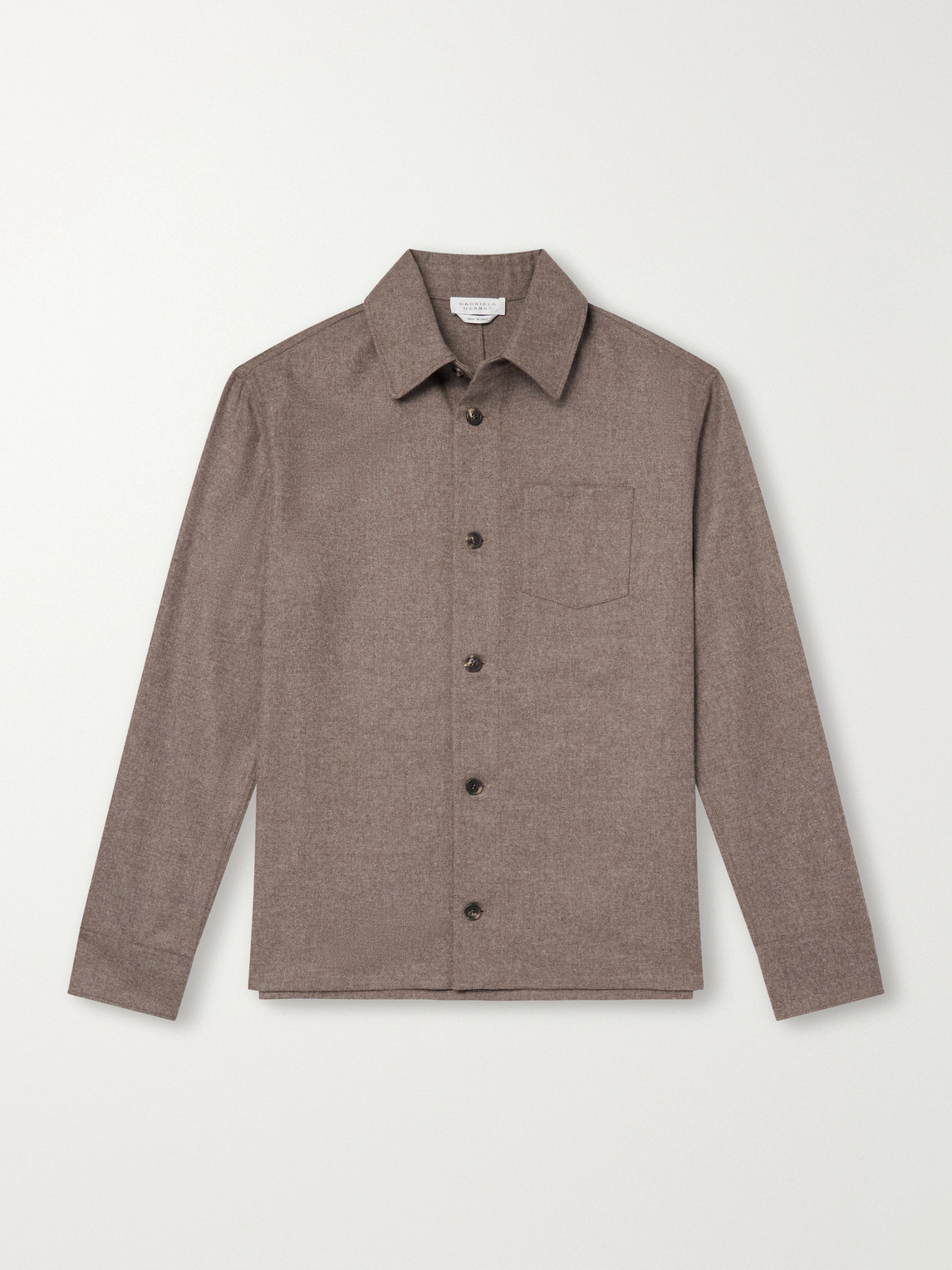 Drew Wool And Cashmere-Blend Shirt