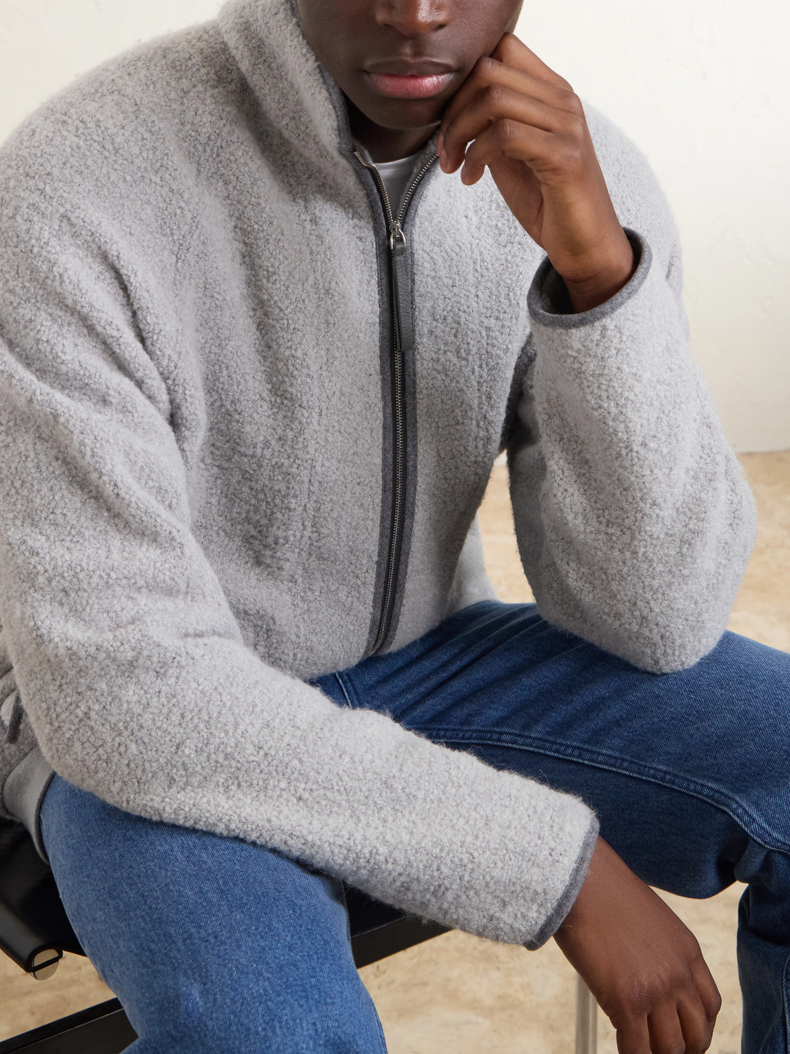 August Alpaca, Cashmere And Wool-Blend Jacket