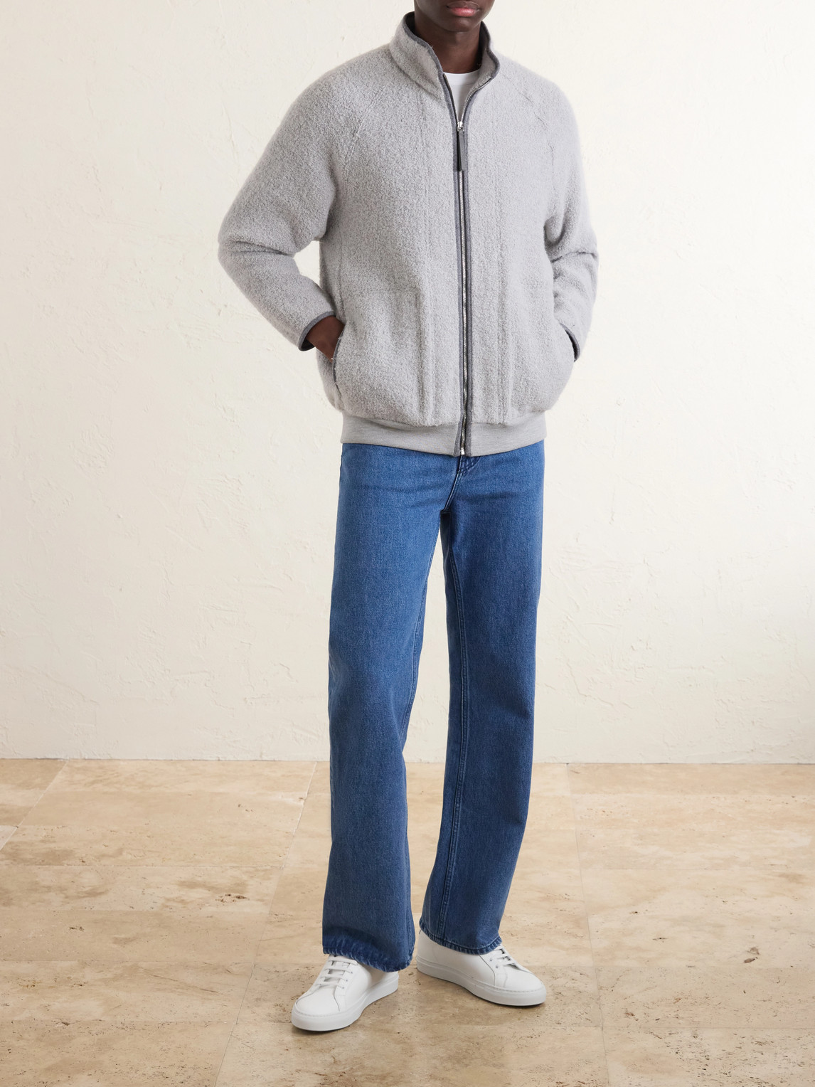 August Alpaca, Cashmere And Wool-Blend Jacket