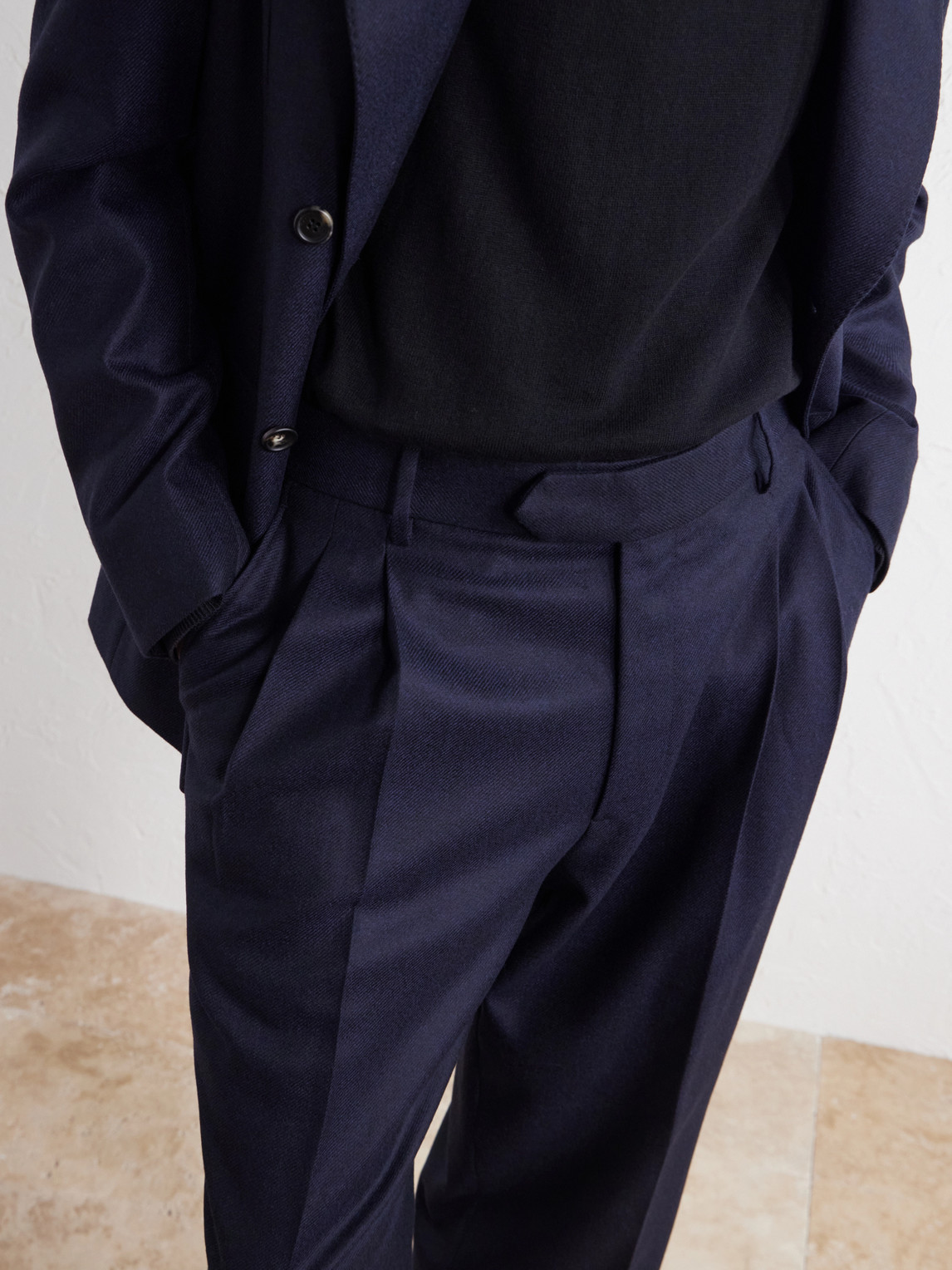 Arthur Tapered Wool And Cashmere-Blend Flannel Suit Trousers