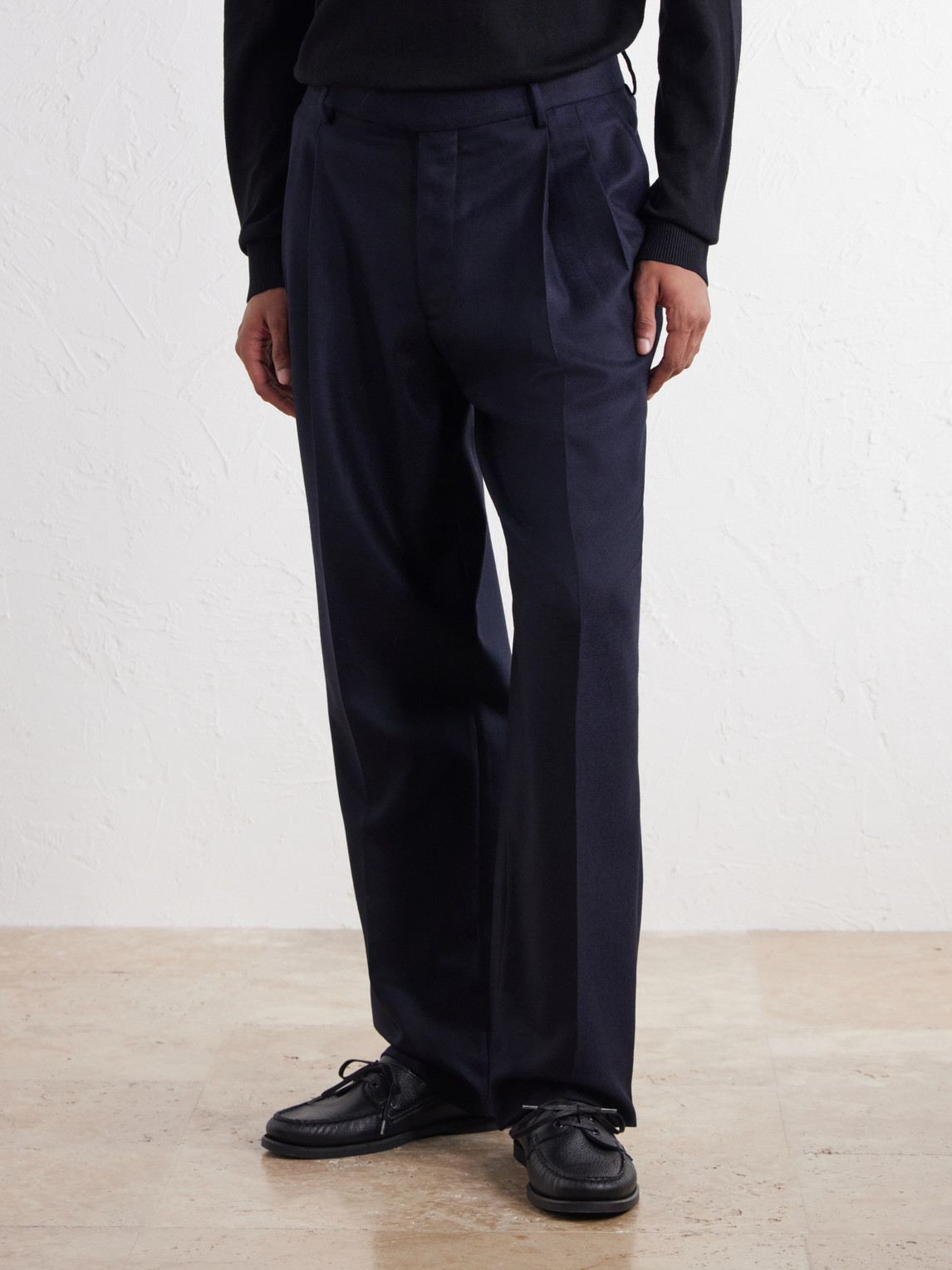 Arthur Tapered Wool And Cashmere-Blend Flannel Suit Trousers