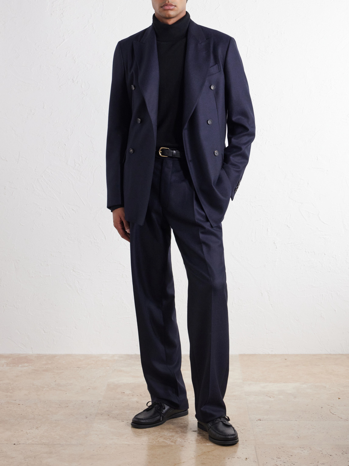 Arthur Tapered Wool And Cashmere-Blend Flannel Suit Trousers