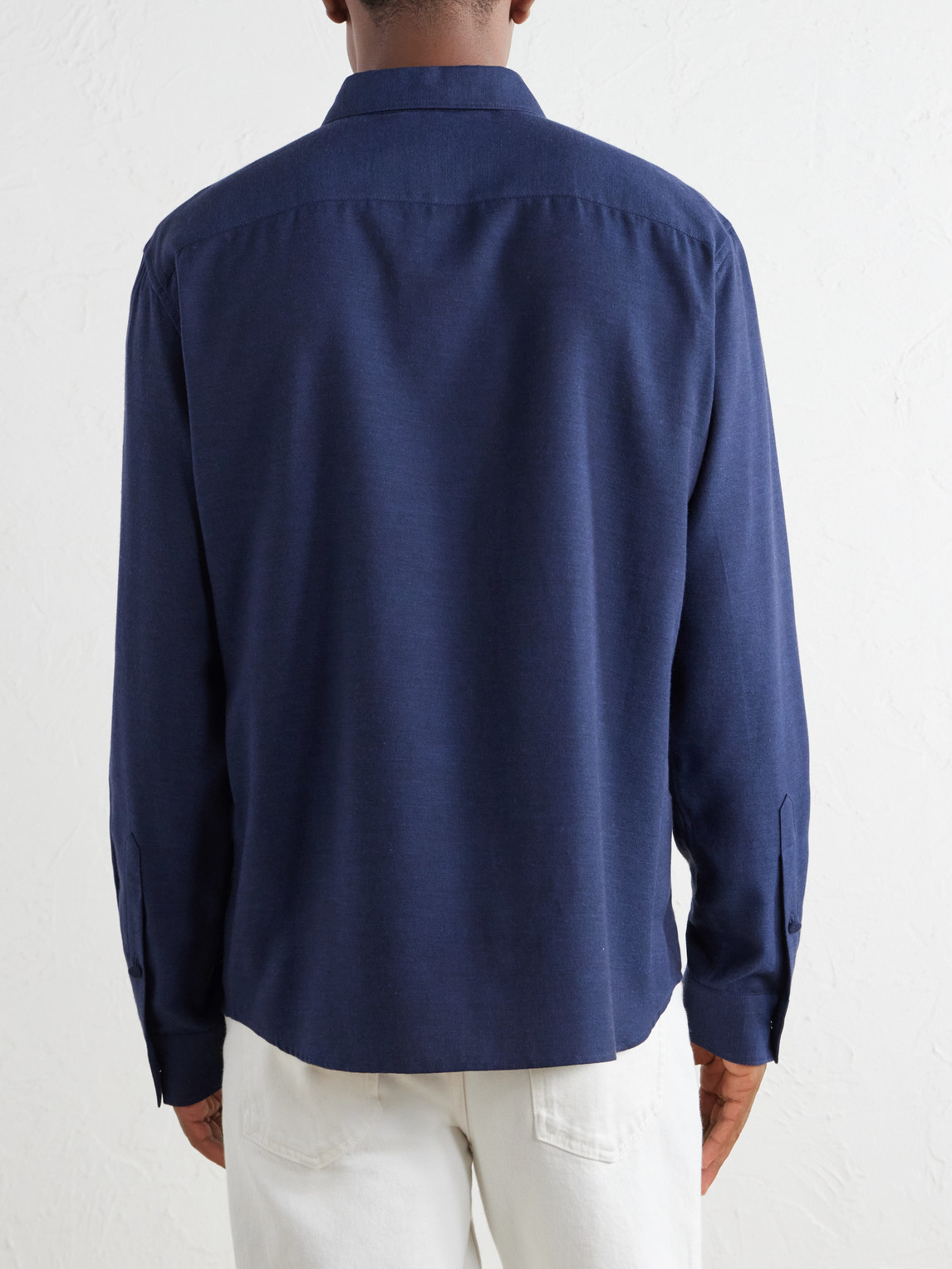Abbe Cotton And Cashmere-Blend Shirt