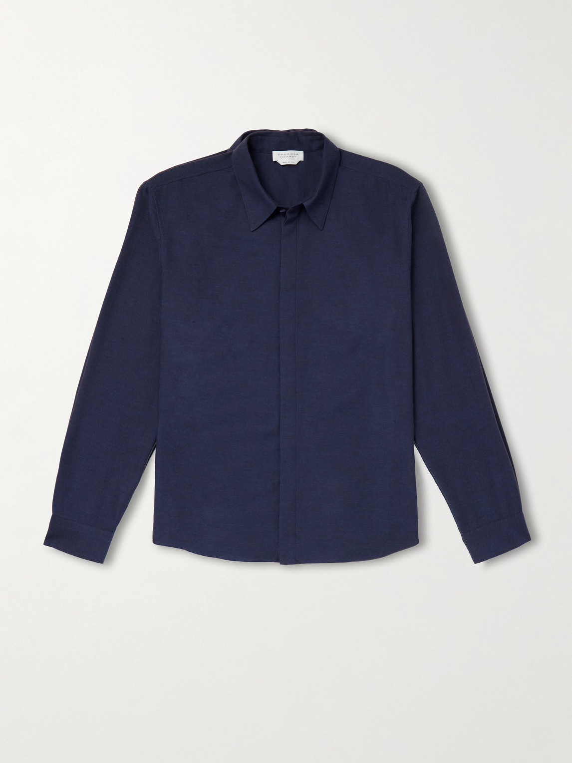 Abbe Cotton And Cashmere-Blend Shirt