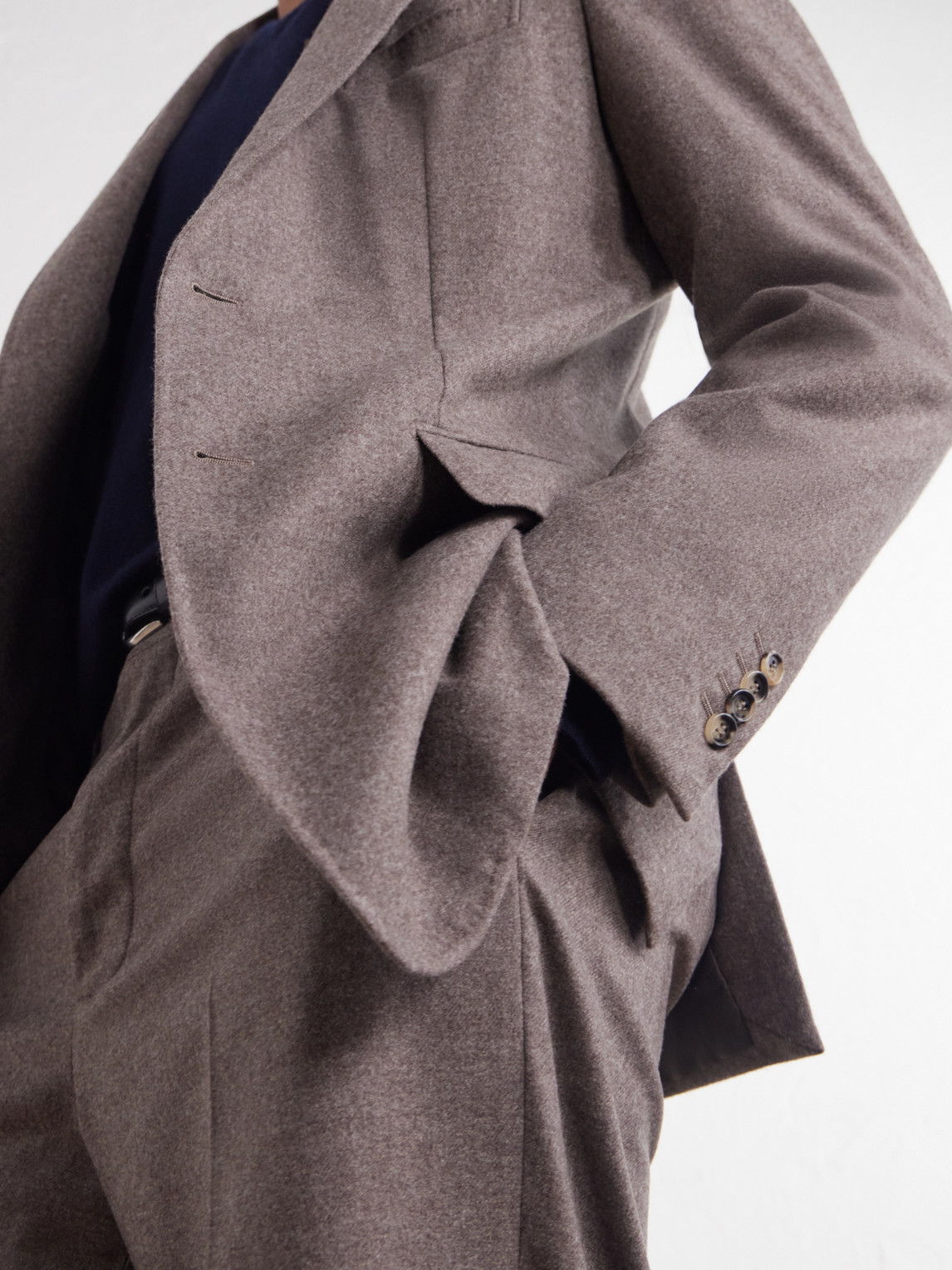 Irving Virgin Wool And Cashmere-Blend Suit Jacket