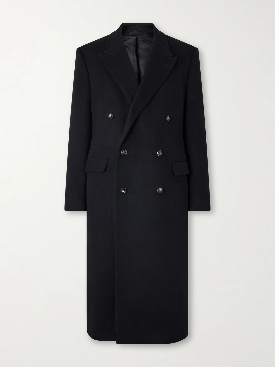 Brannick Double-Breasted Cashmere Overcoat