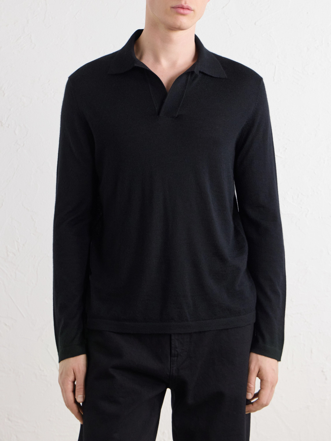 Frome Cashmere Polo Shirt