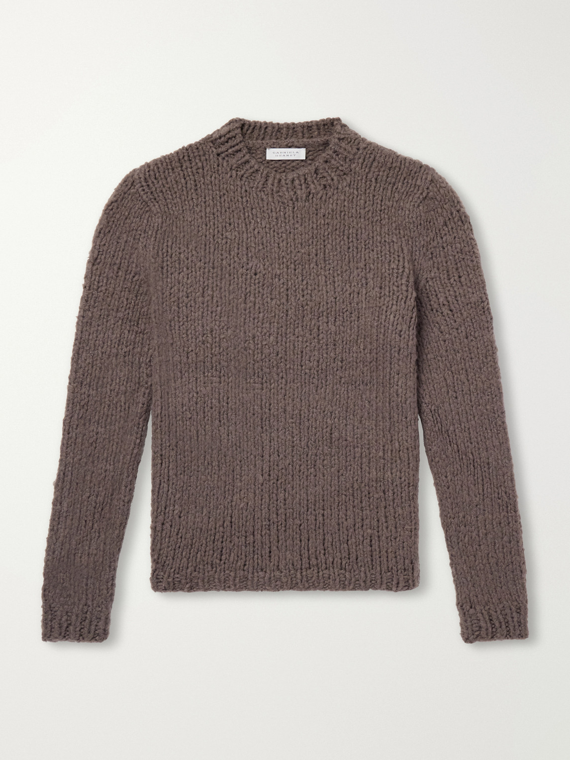 Gabriela Hearst Lawrence Cashmere Sweater In Brown