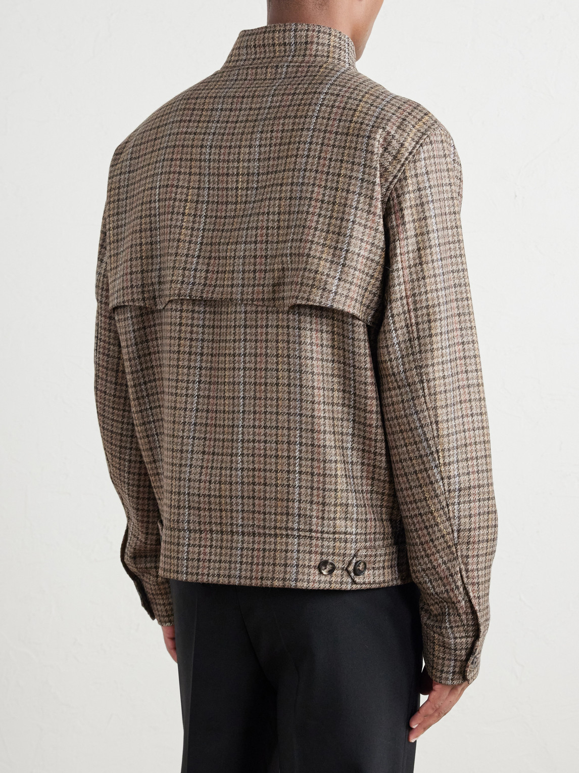 Graham Wool And Silk-Blend Blouson Jacket
