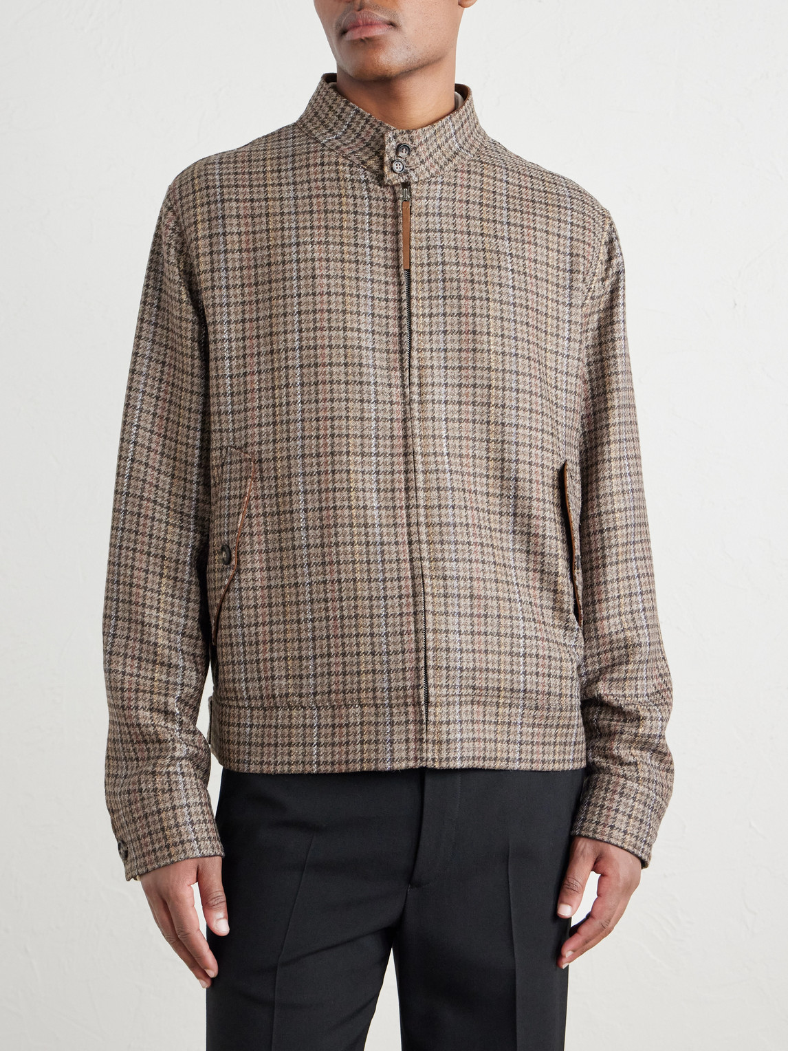 Graham Wool And Silk-Blend Blouson Jacket