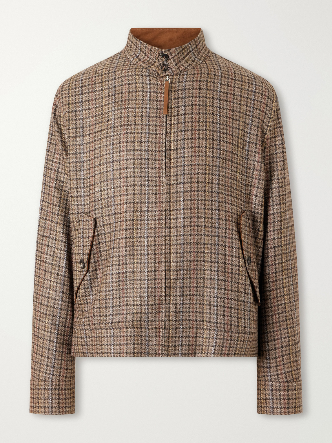 Graham Wool And Silk-Blend Blouson Jacket