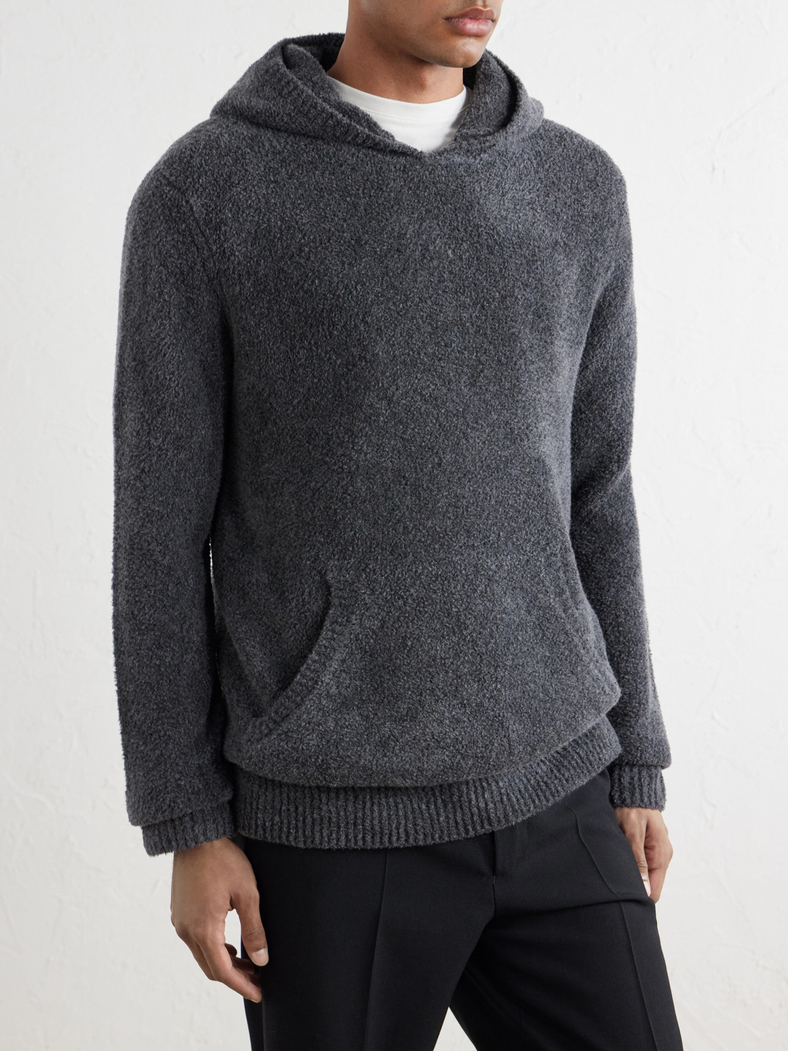 Datum Cashmere And Silk-Blend Hoodie