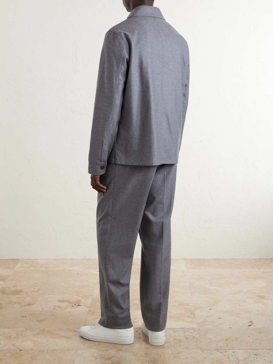 Drew Wool And Cashmere-Blend Shirt