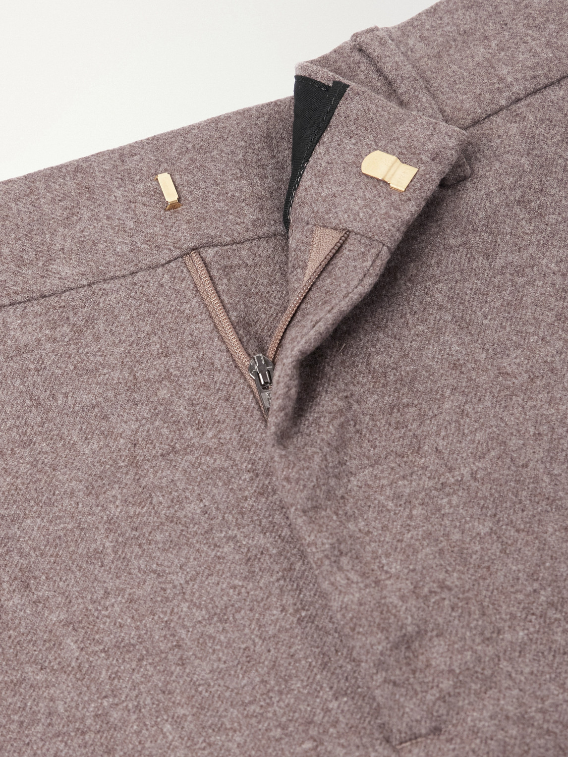 Harold Straight-Leg Wool And Cashmere-Blend Trousers