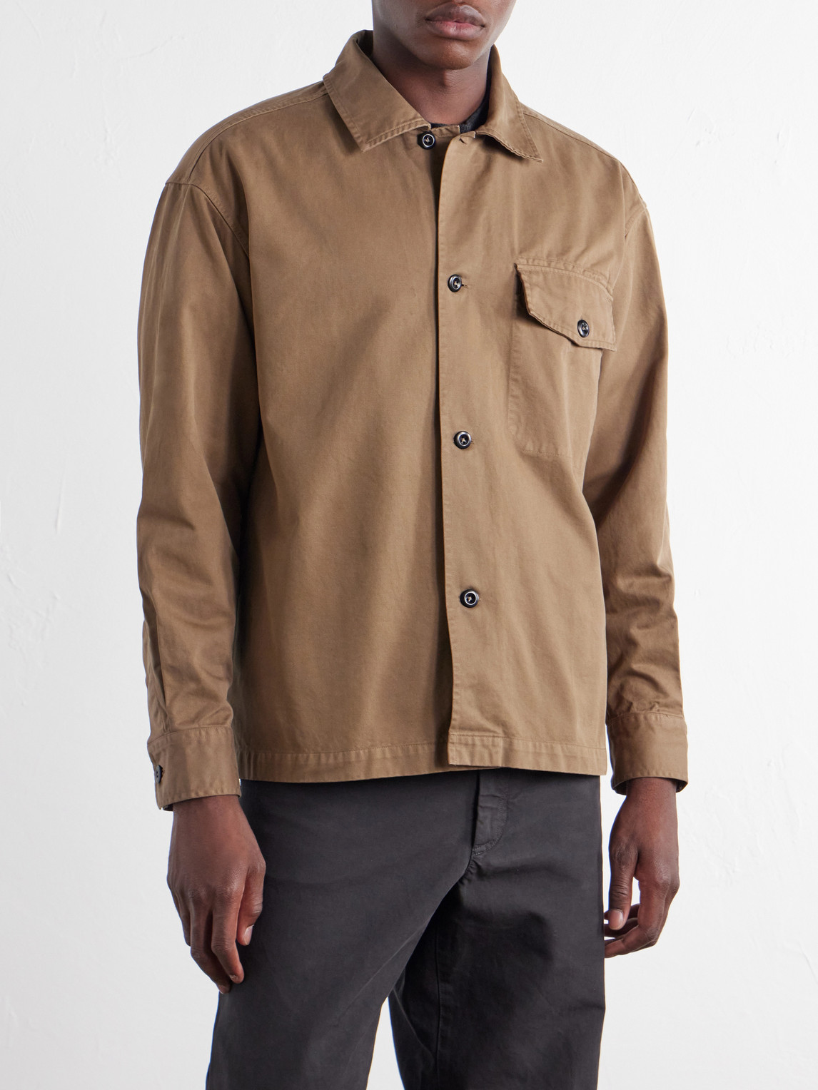 Mhl. Cotton-Twill Overshirt