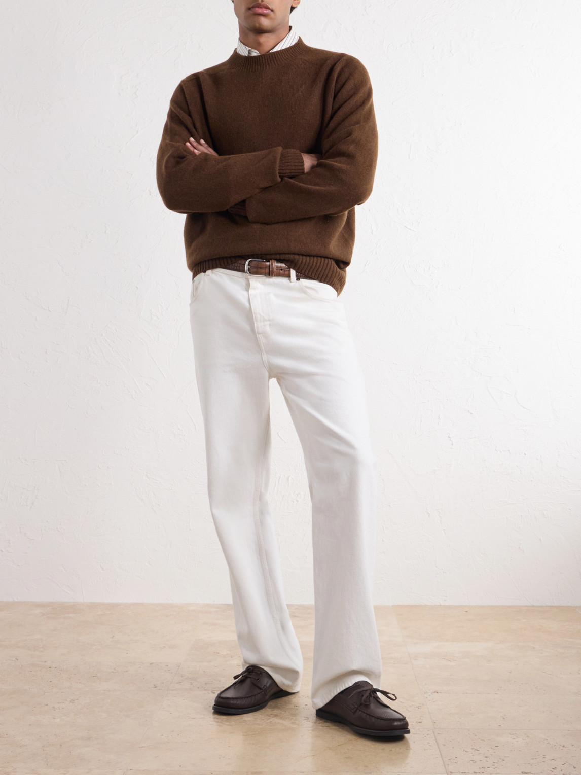Seamless Merino Wool And Cashmere-Blend Sweater
