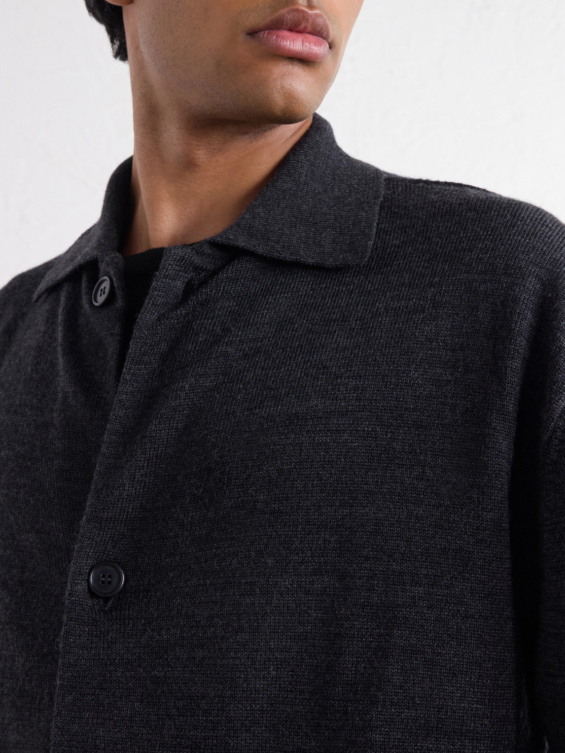 Merino Wool Cardigan