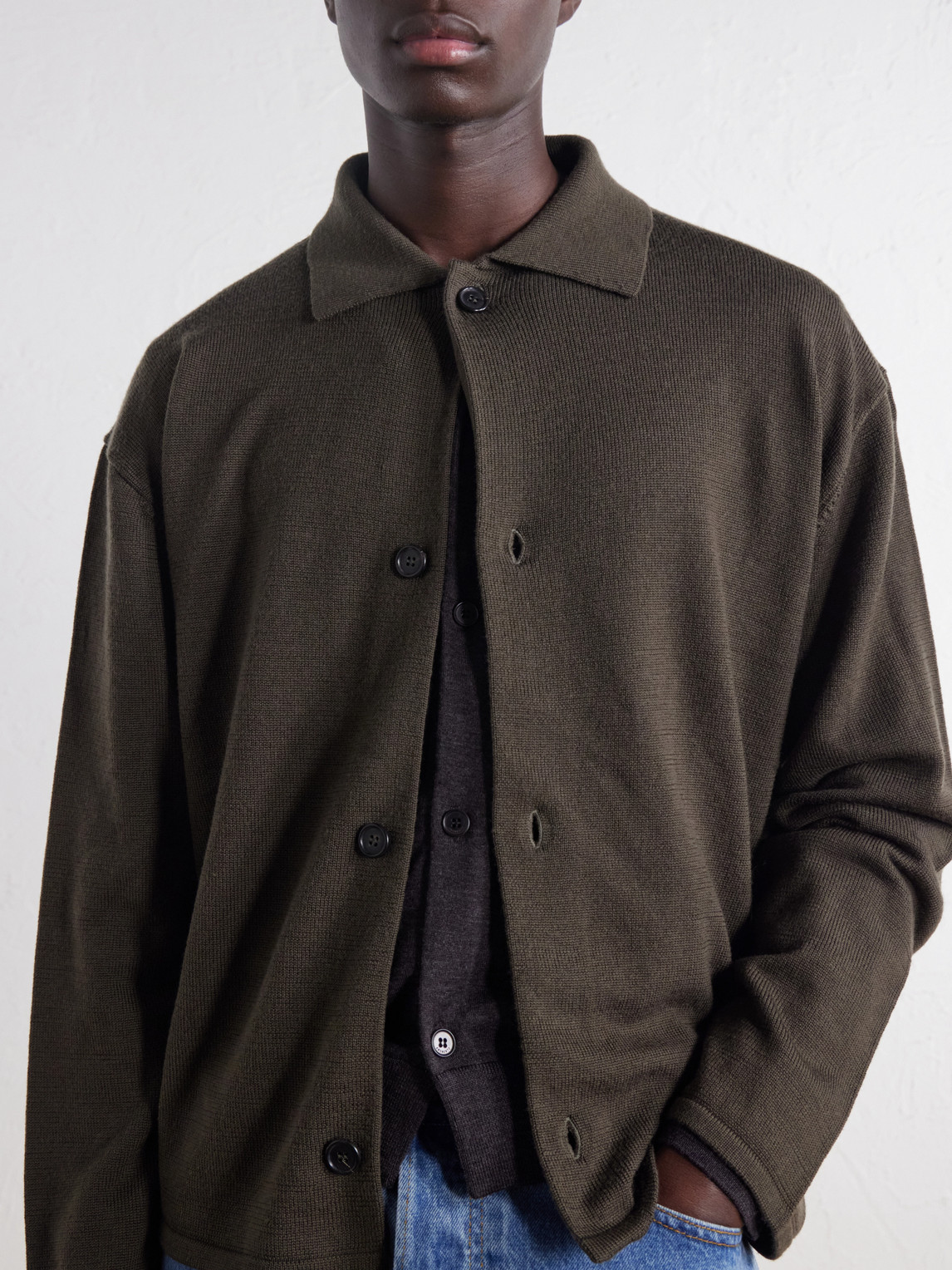 Merino Cardigan