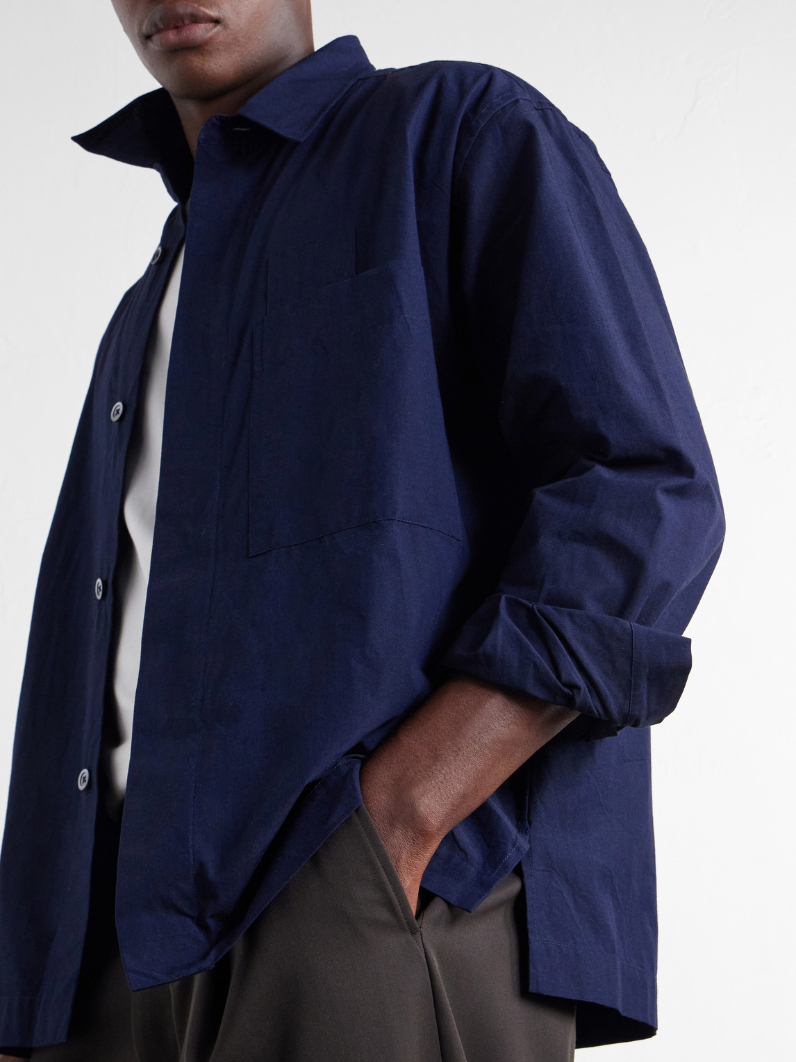 Cotton-Poplin Shirt